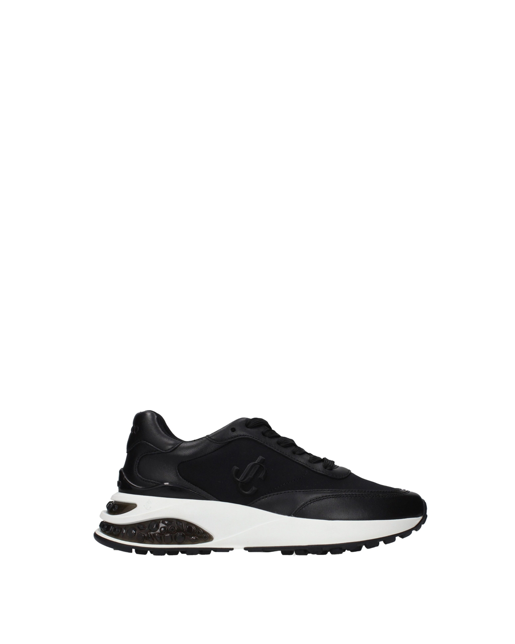 Jimmy Choo – Memphis Lace Up Sneakers Black Mix