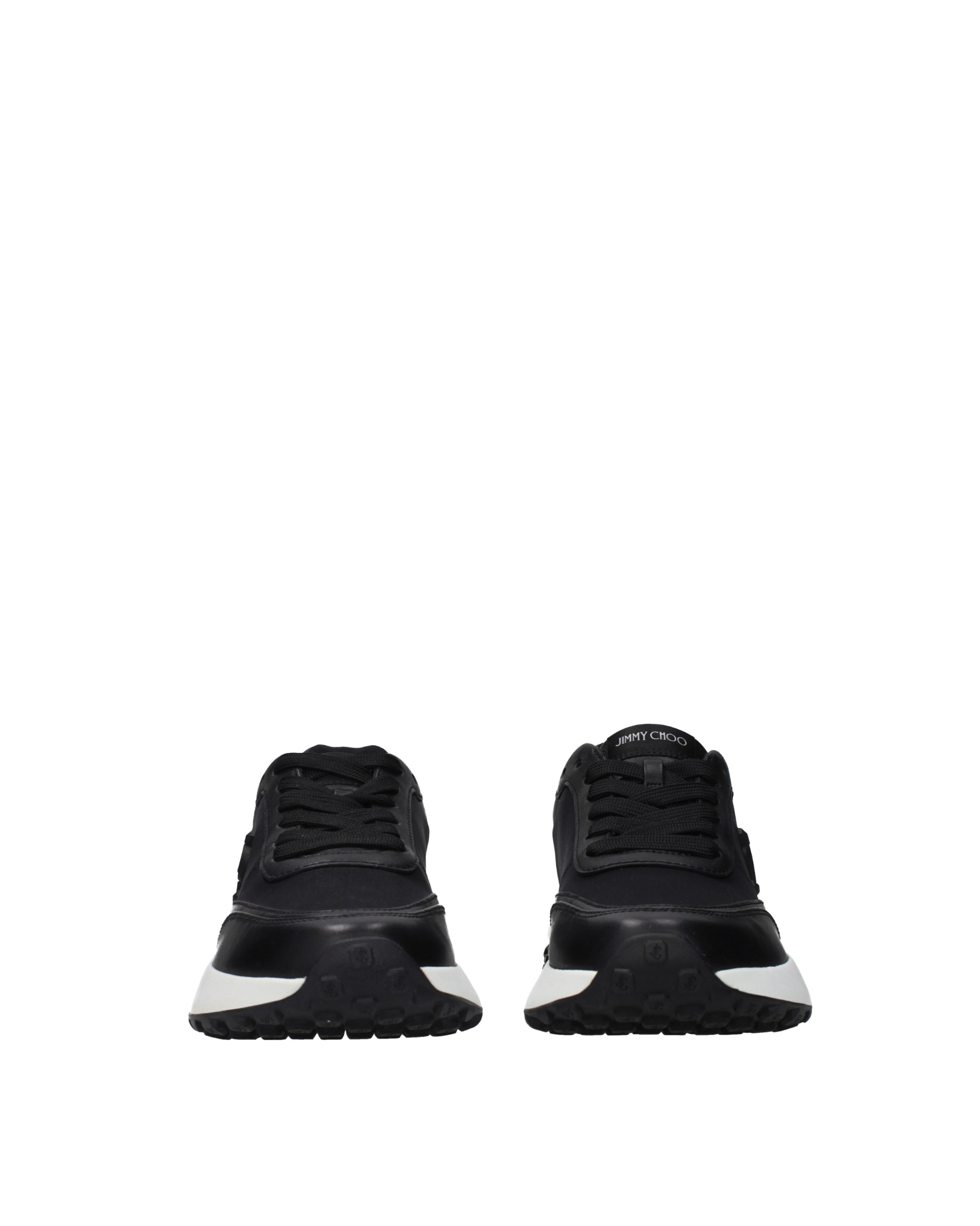 Jimmy Choo – Memphis Lace Up Sneakers Black Mix