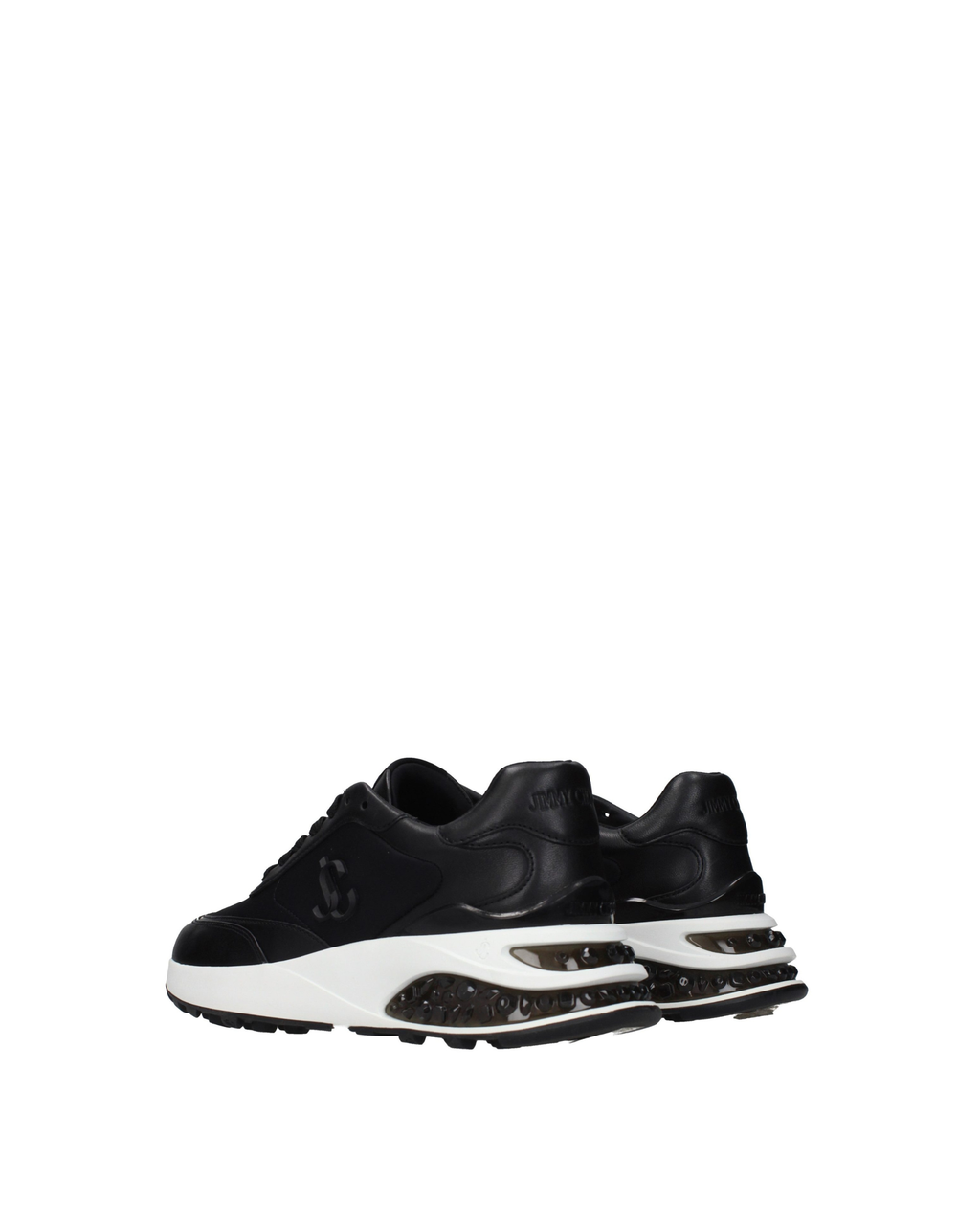 Jimmy Choo – Memphis Lace Up Sneakers Black Mix