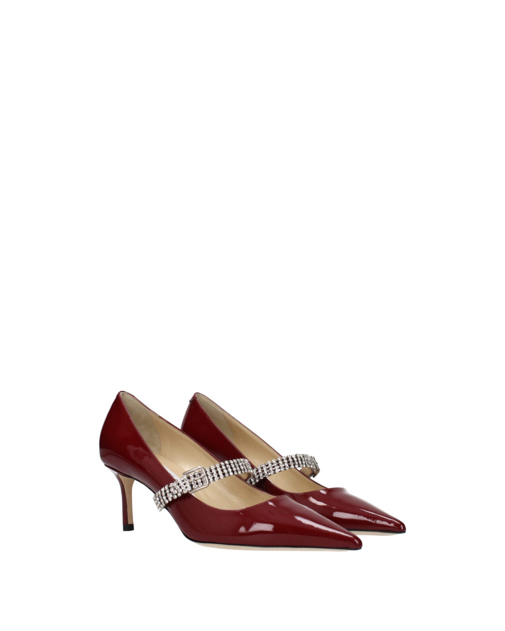 Jimmy Choo – Noa Pump 60 Patent Cherry Red
