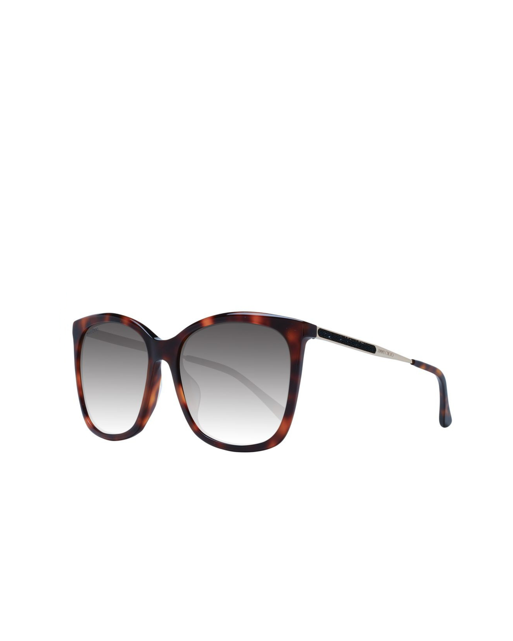 Jimmy Choo – Occhiali da Sole Tartarugati con Dettagli Crystal