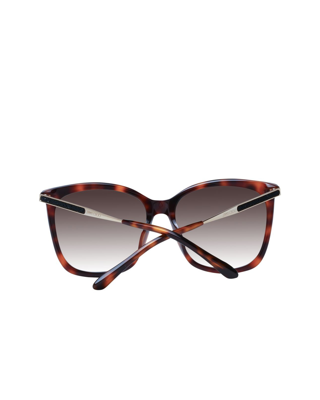 Jimmy Choo – Occhiali da Sole Tartarugati con Dettagli Crystal