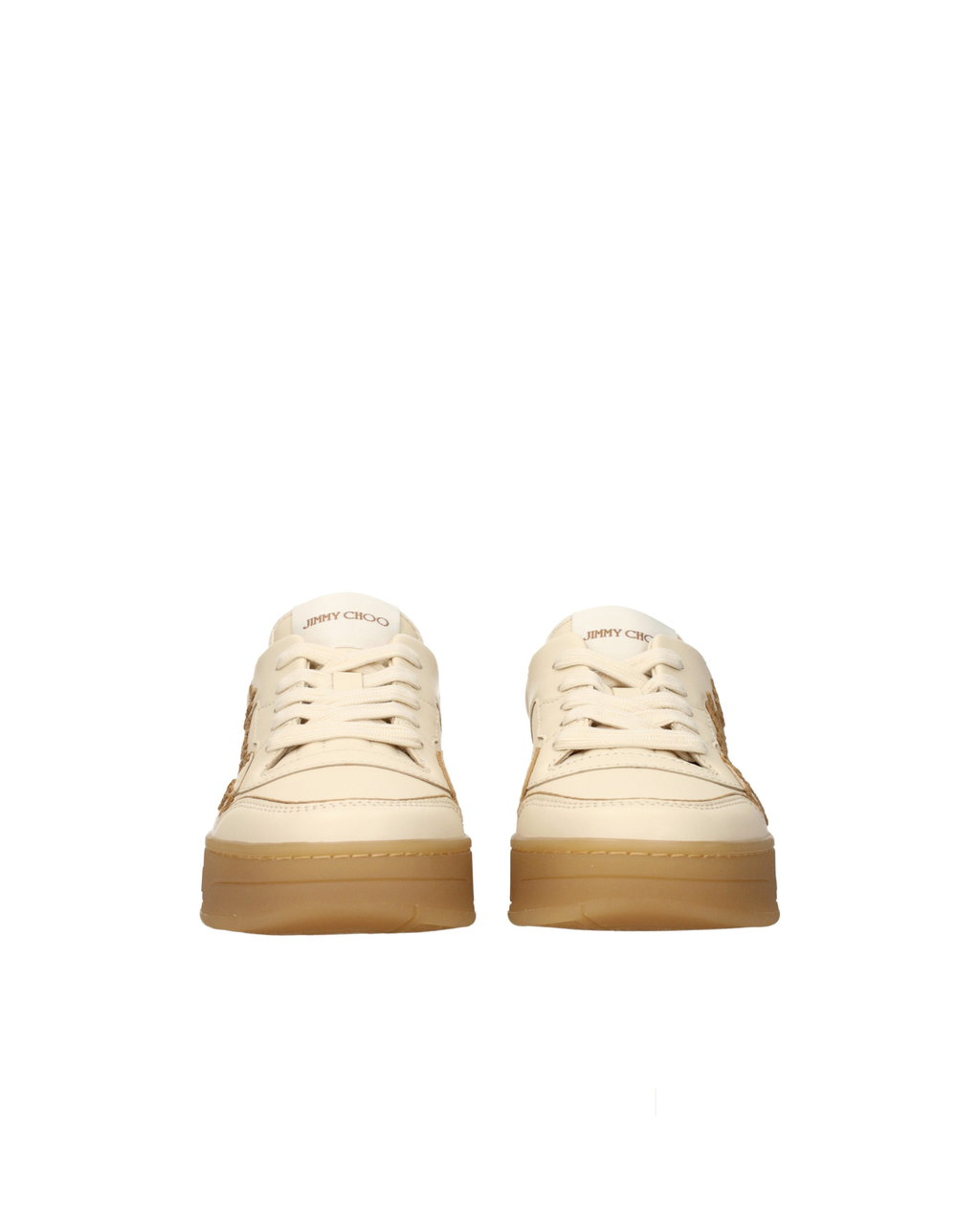 Jimmy Choo – Sneakers Florent Donna Ecru Mix