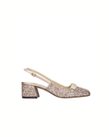 Jimmy Choo Arin Slingback 45 Ballet Pink Glitter