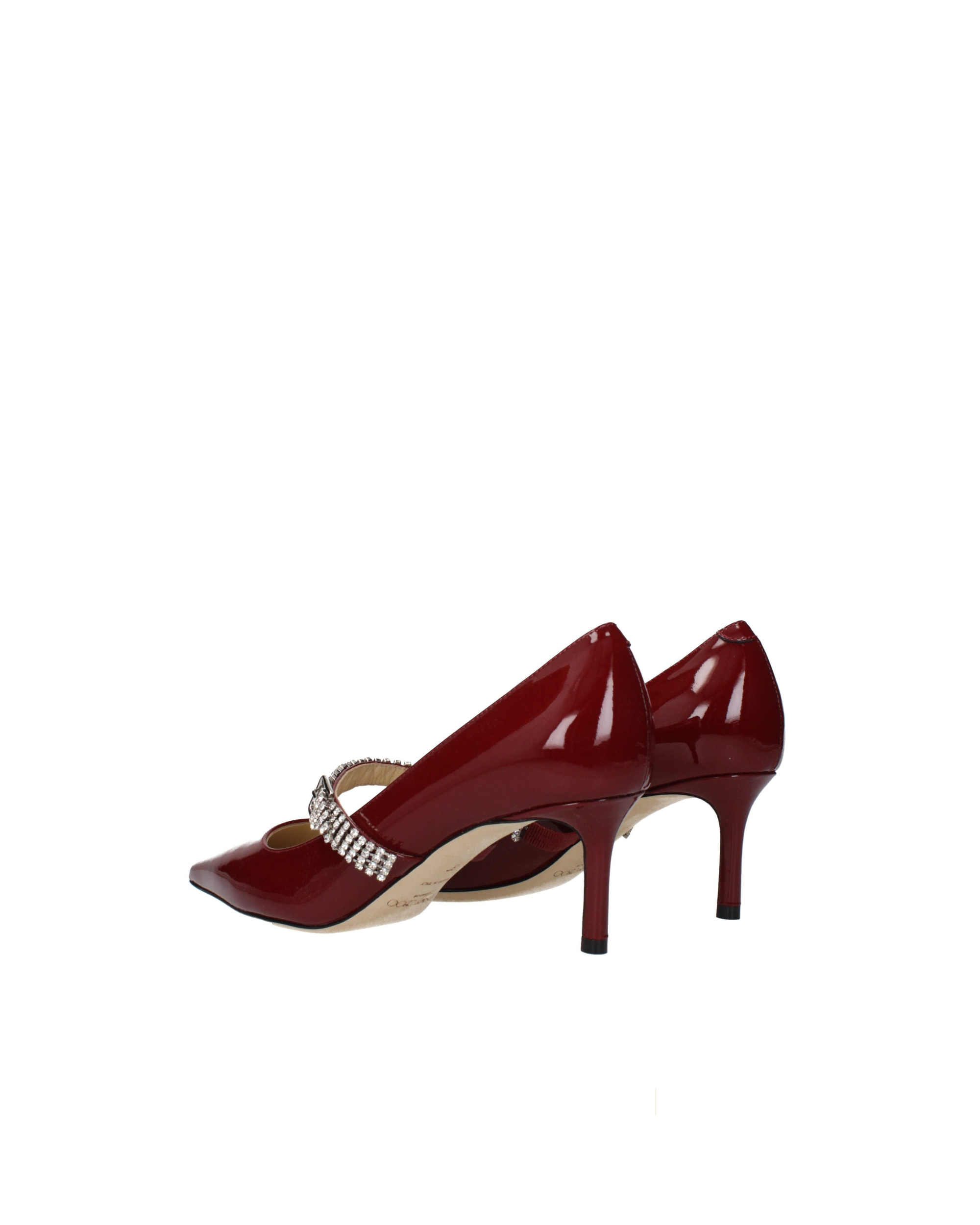 Jimmy Choo – Noa Pump 60 Patent Cherry Red