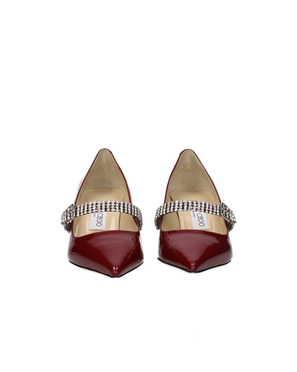 Jimmy Choo – Noa Pump 60 Patent Cherry Red