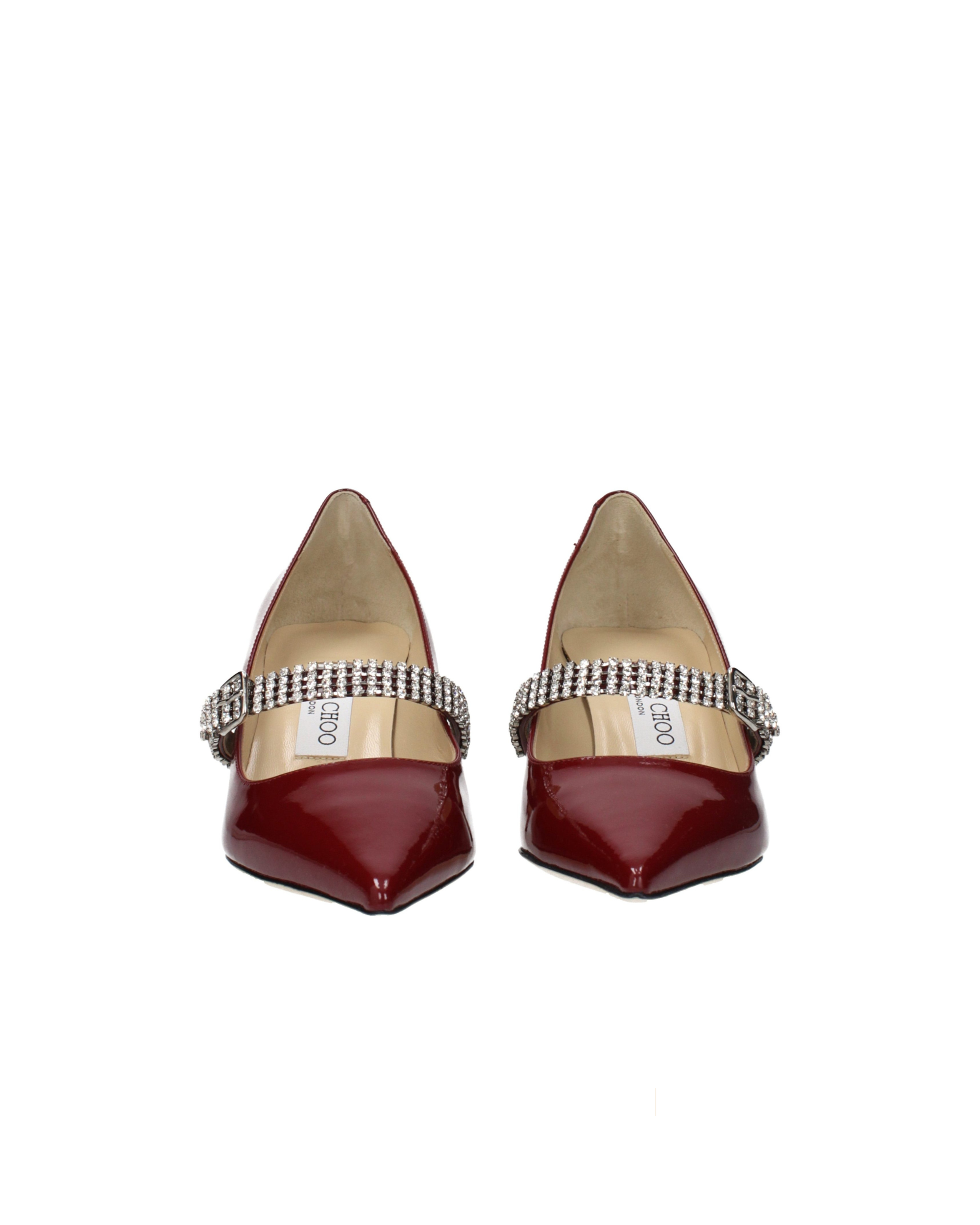 Jimmy Choo – Noa Pump 60 Patent Cherry Red