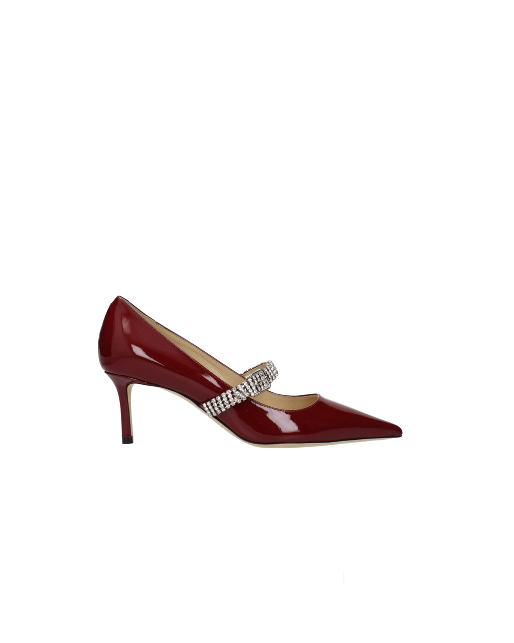 Jimmy Choo – Noa Pump 60 Patent Cherry Red