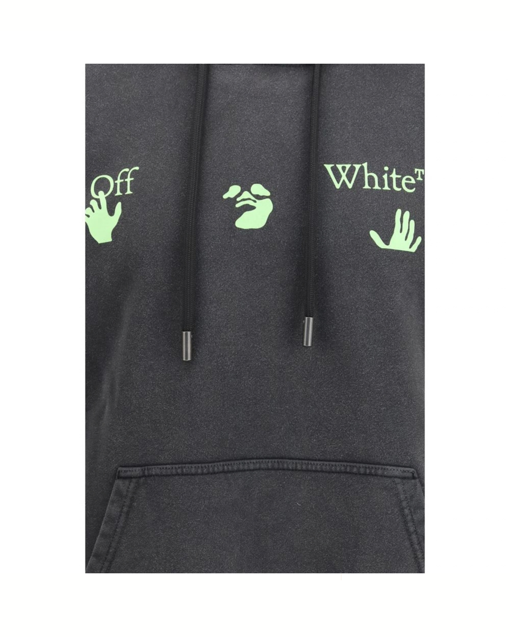 Off-White - Bacco Arrow Skate Hoodie Nera