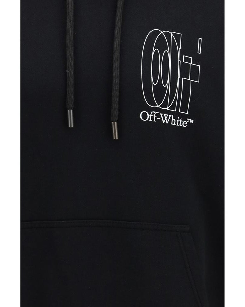 Off-White – Big Double Arrow Skate Hoodie Black