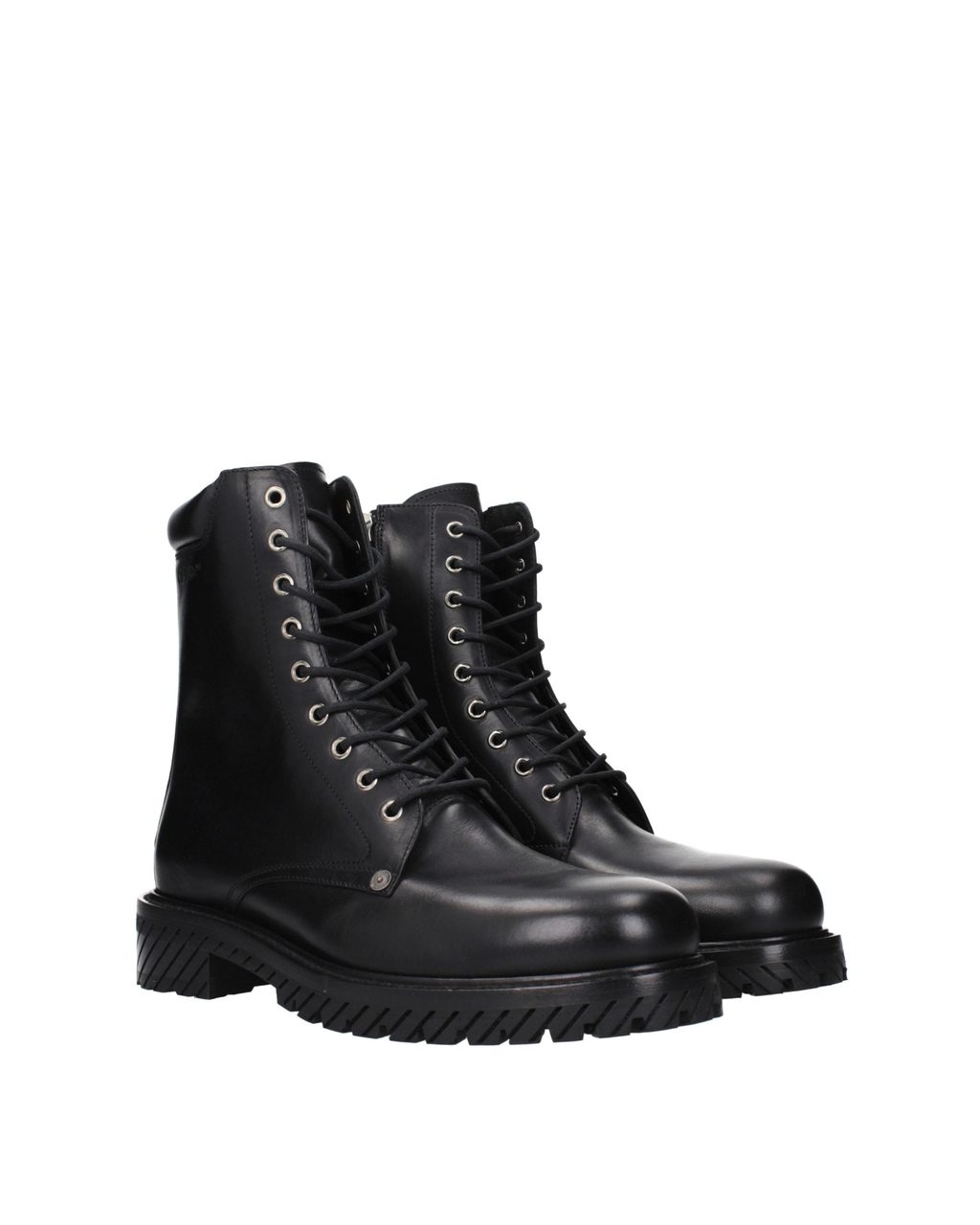 Off-White™ – Combat Leather Boots Black