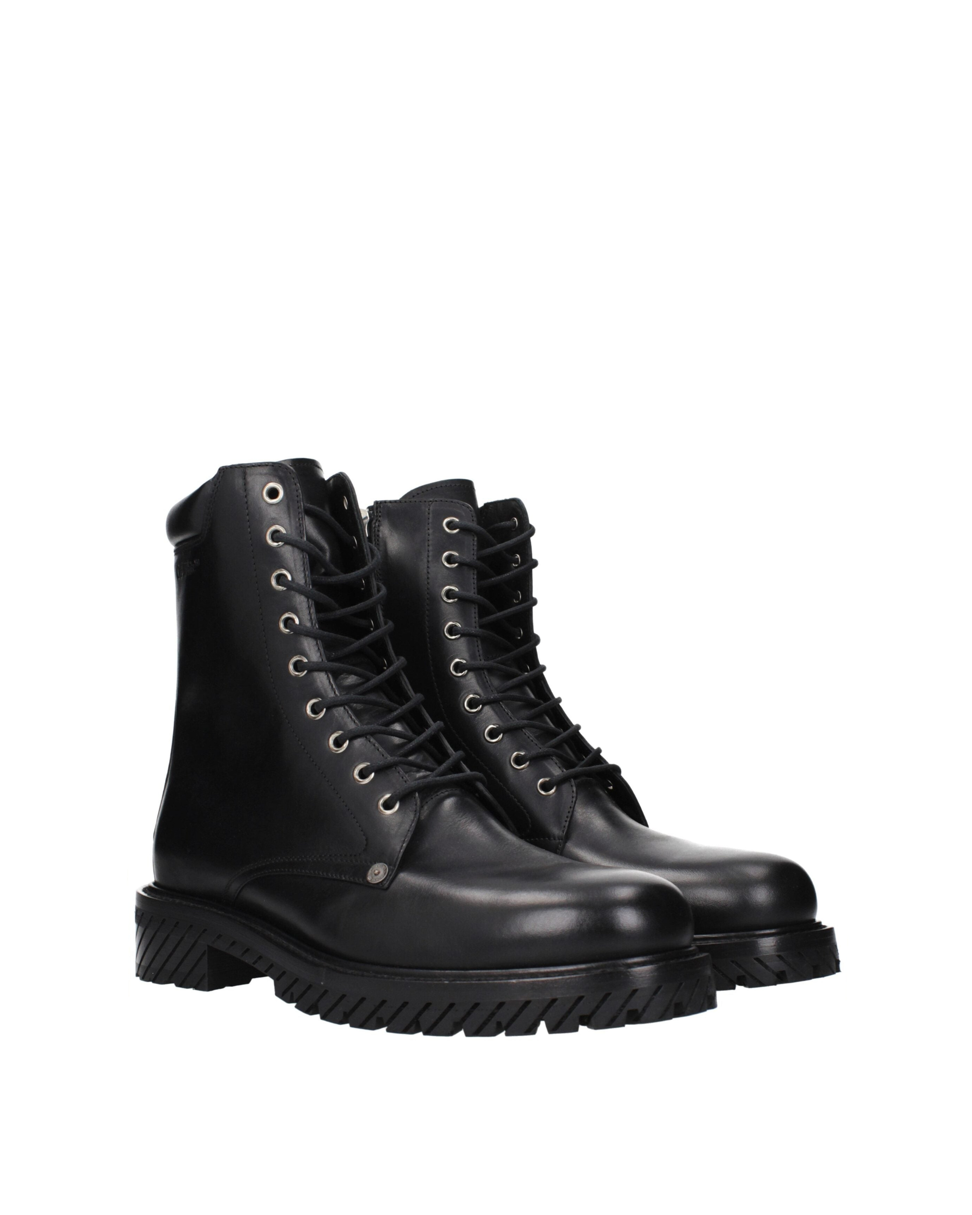 Off-White™ – Combat Leather Boots Black