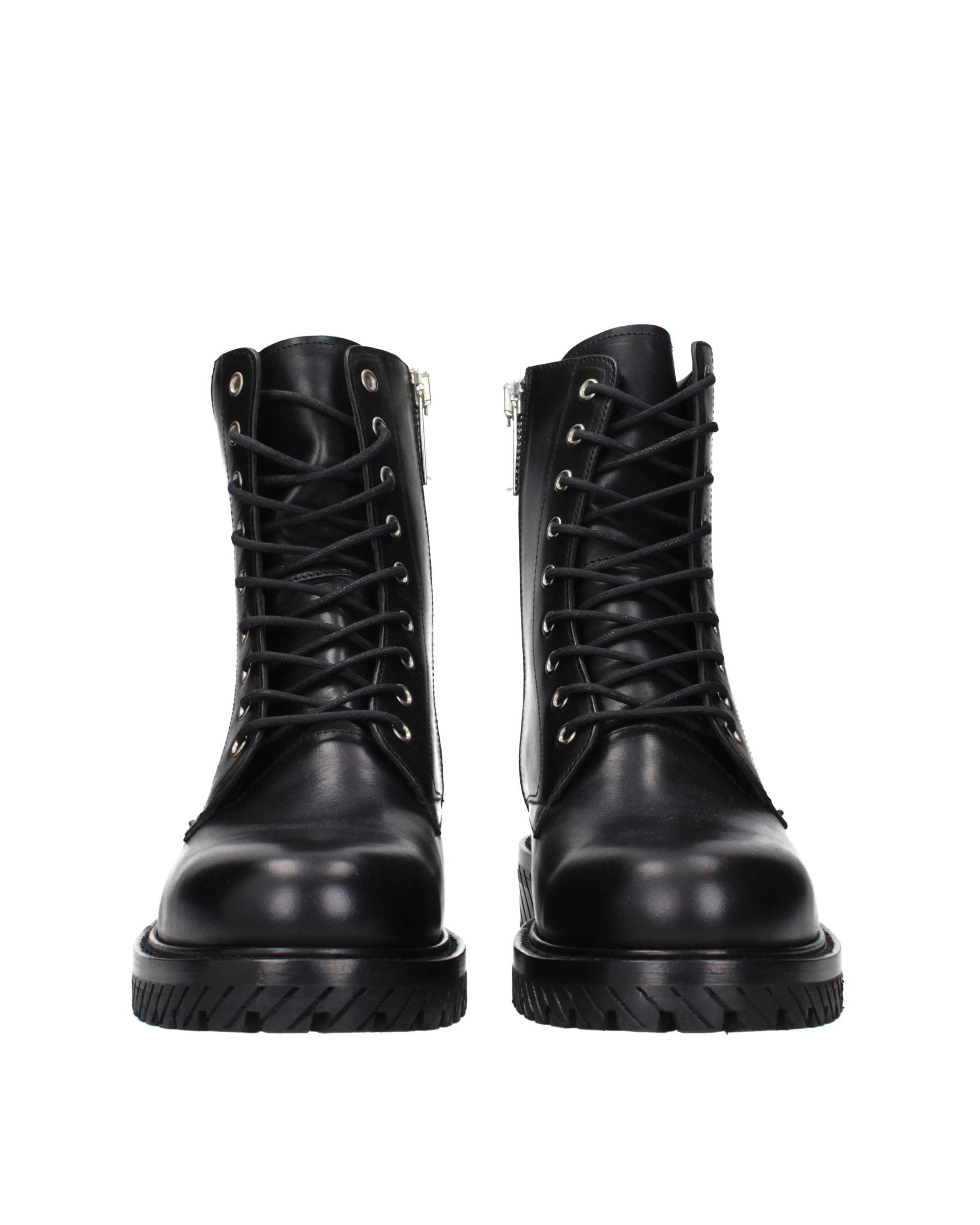 Off-White™ – Combat Leather Boots Black