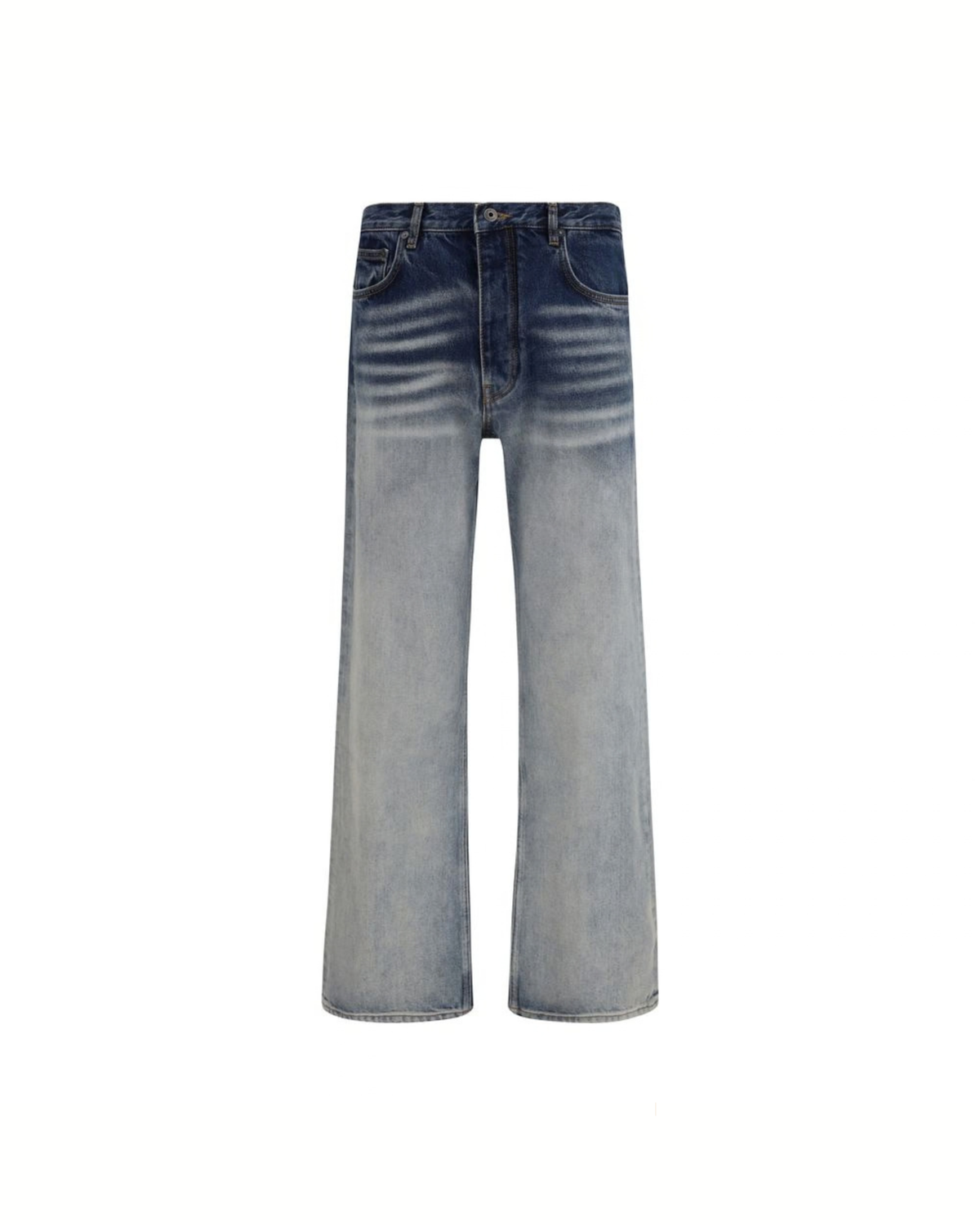 Off-White - Half Arrow Jeans Blu Dégradé