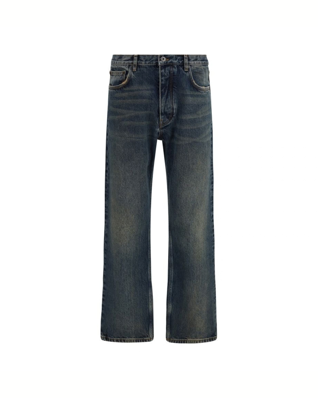 Off-White - Half Arrow Jeans in Denim Blu Scuro