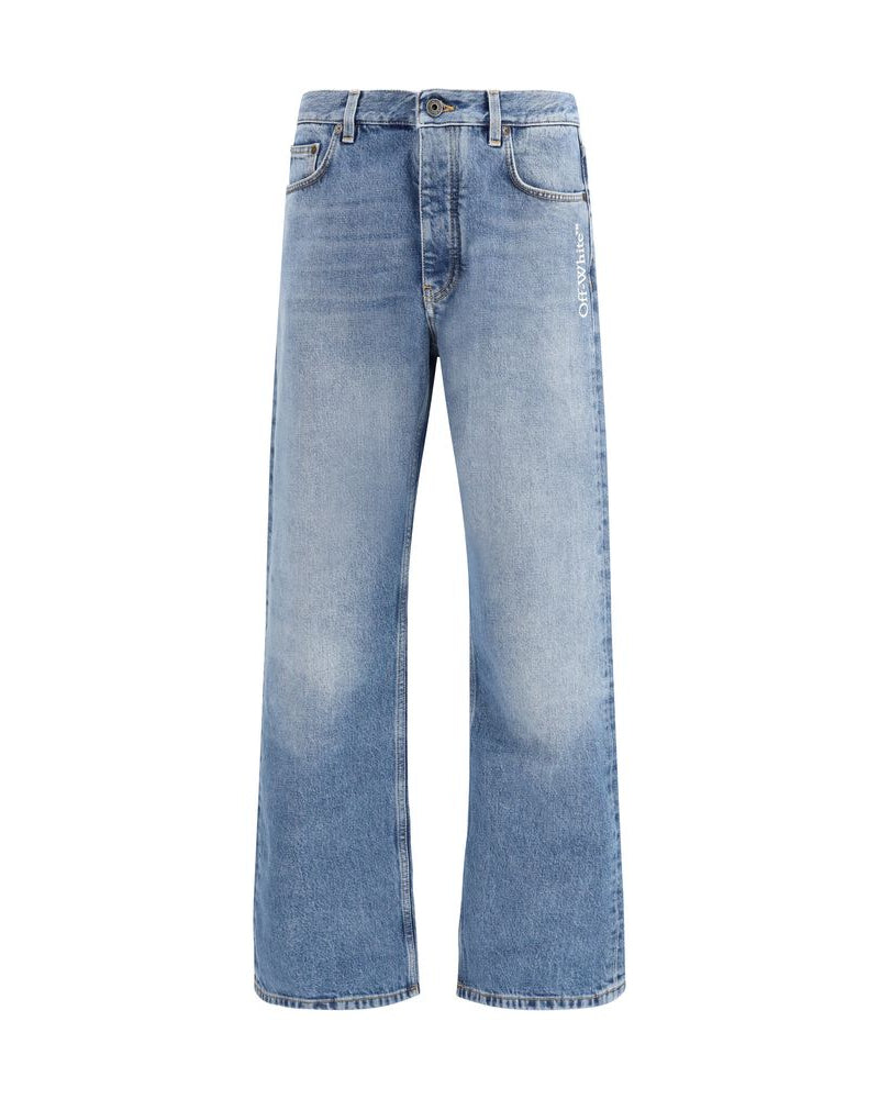 Off-White™ – Half Arrow Relaxed Jeans Light Blue