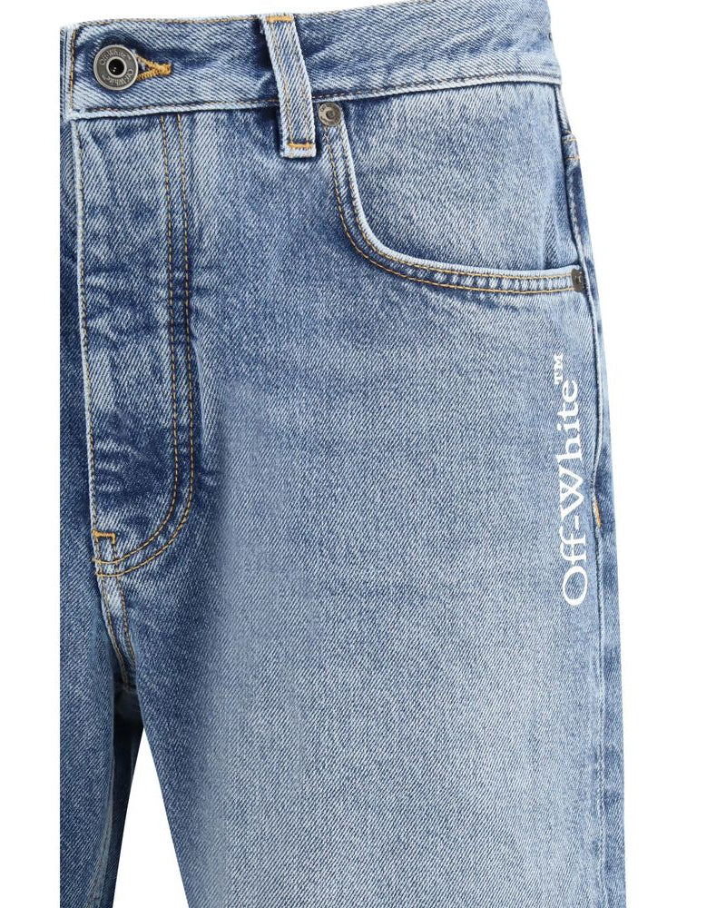 Off-White™ – Half Arrow Relaxed Jeans Light Blue