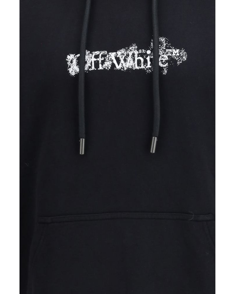Off-White – Heraldic Treshold Arrows Skate Hoodie Black