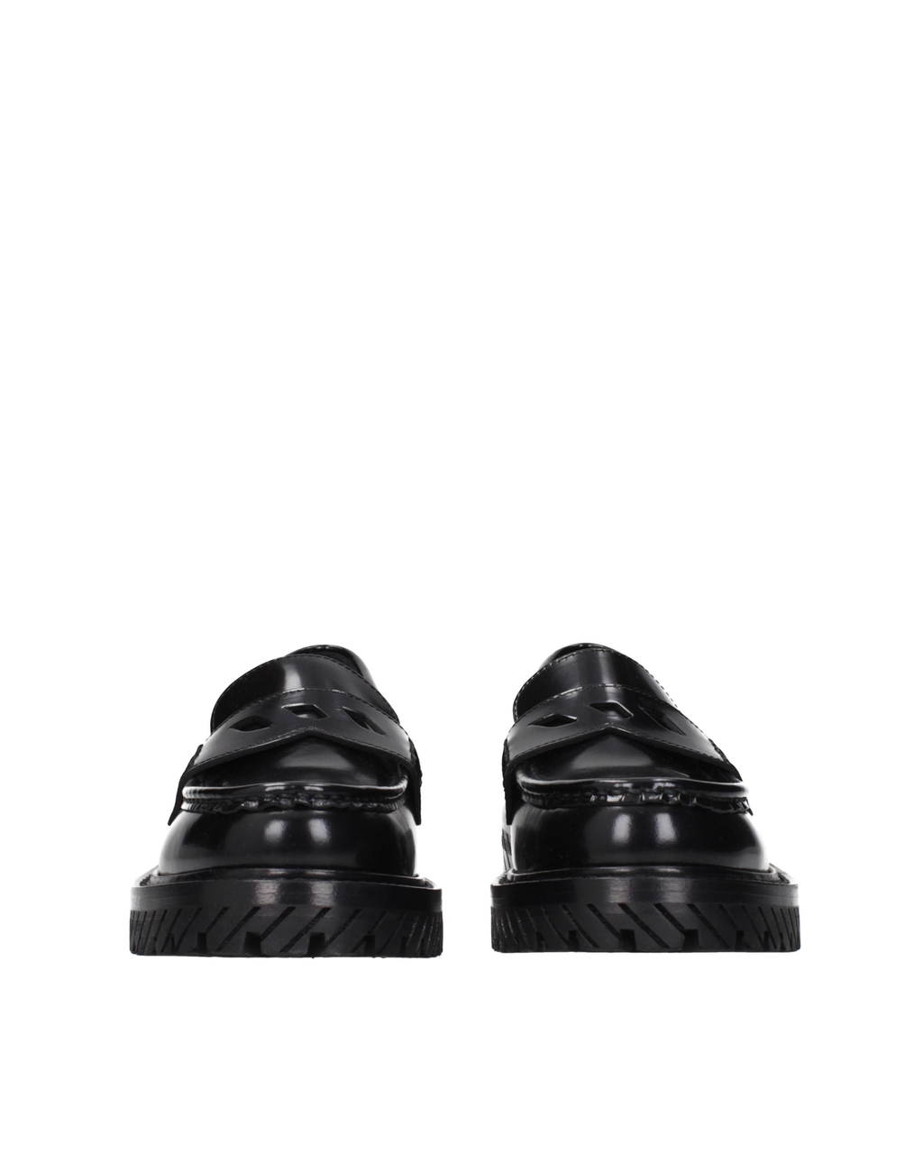 Off-White™ – Leather Penny Loafers Black