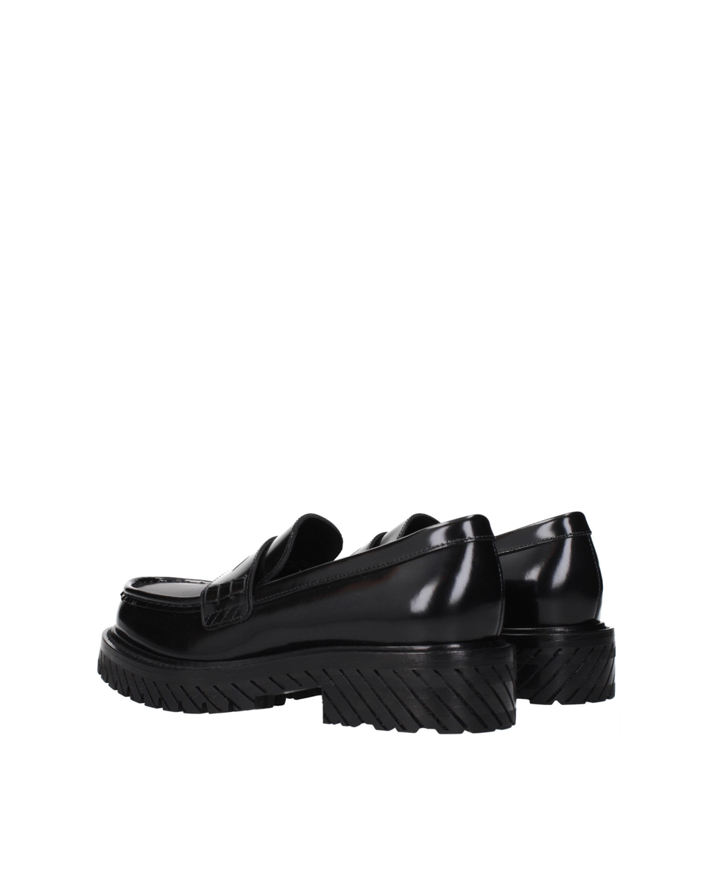 Off-White™ – Leather Penny Loafers Black