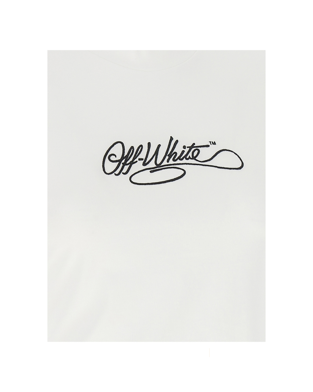 Off-White Logo Embroidered T-Shirt