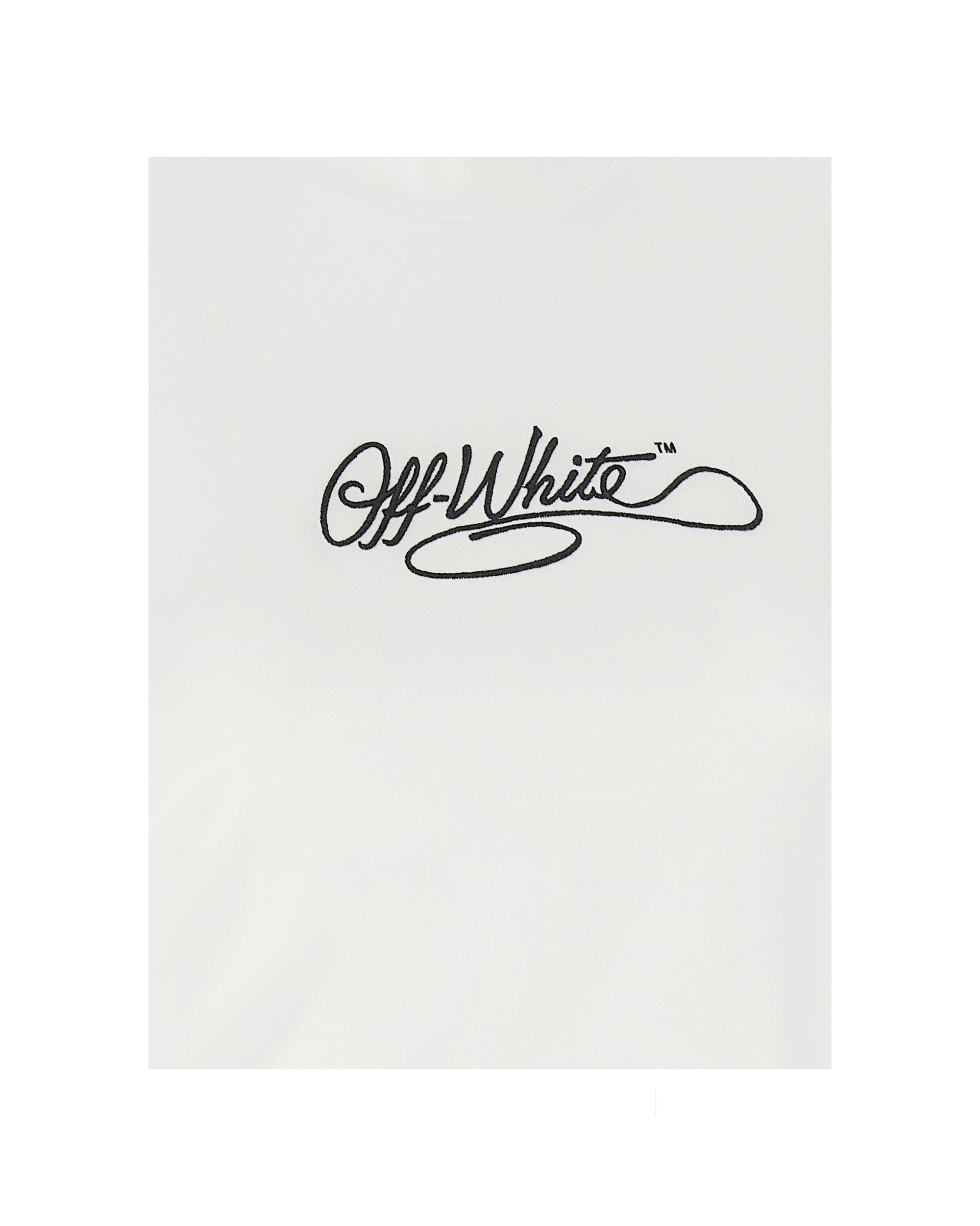 Off-White Logo Embroidered T-Shirt