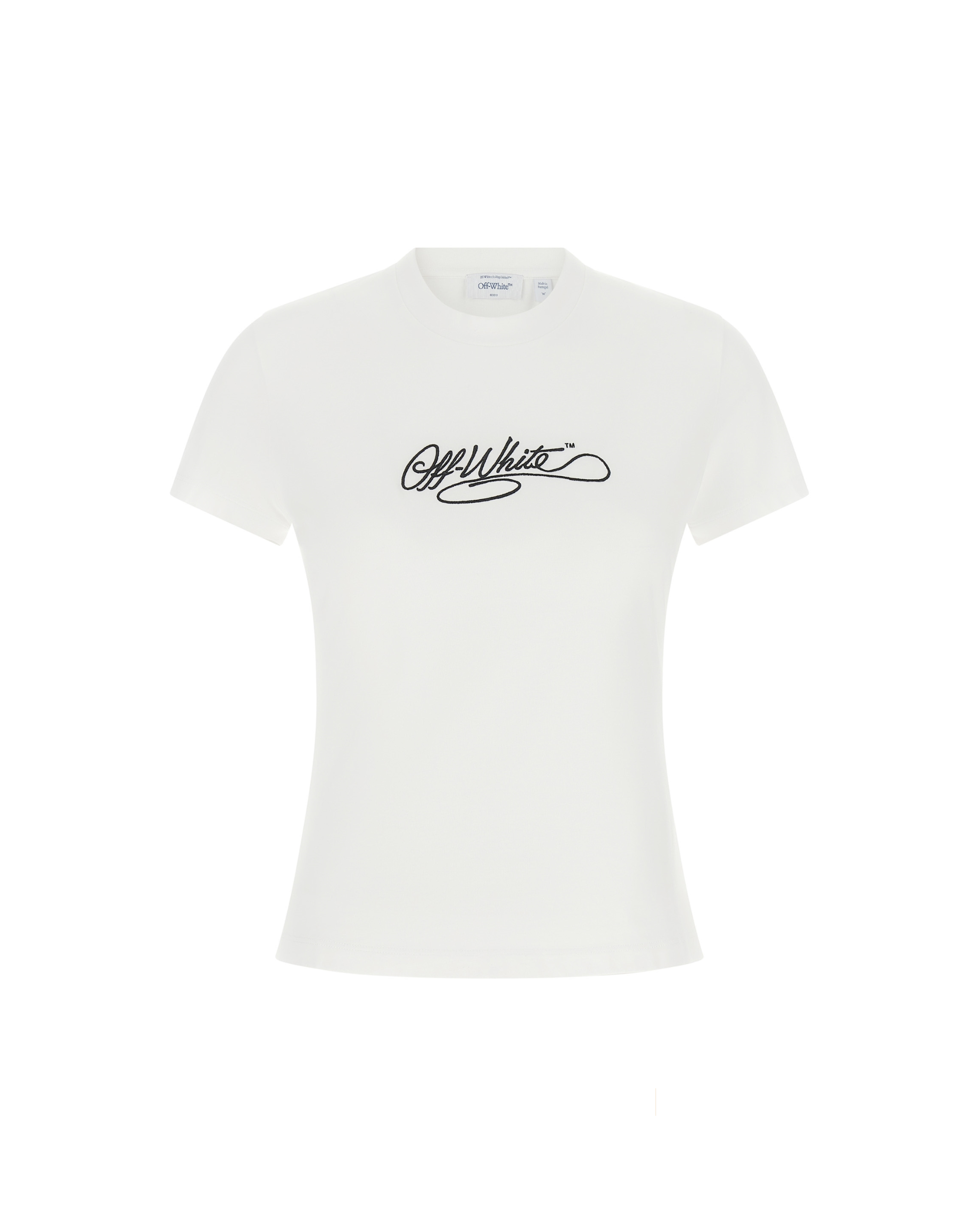 Off-White Logo Embroidered T-Shirt