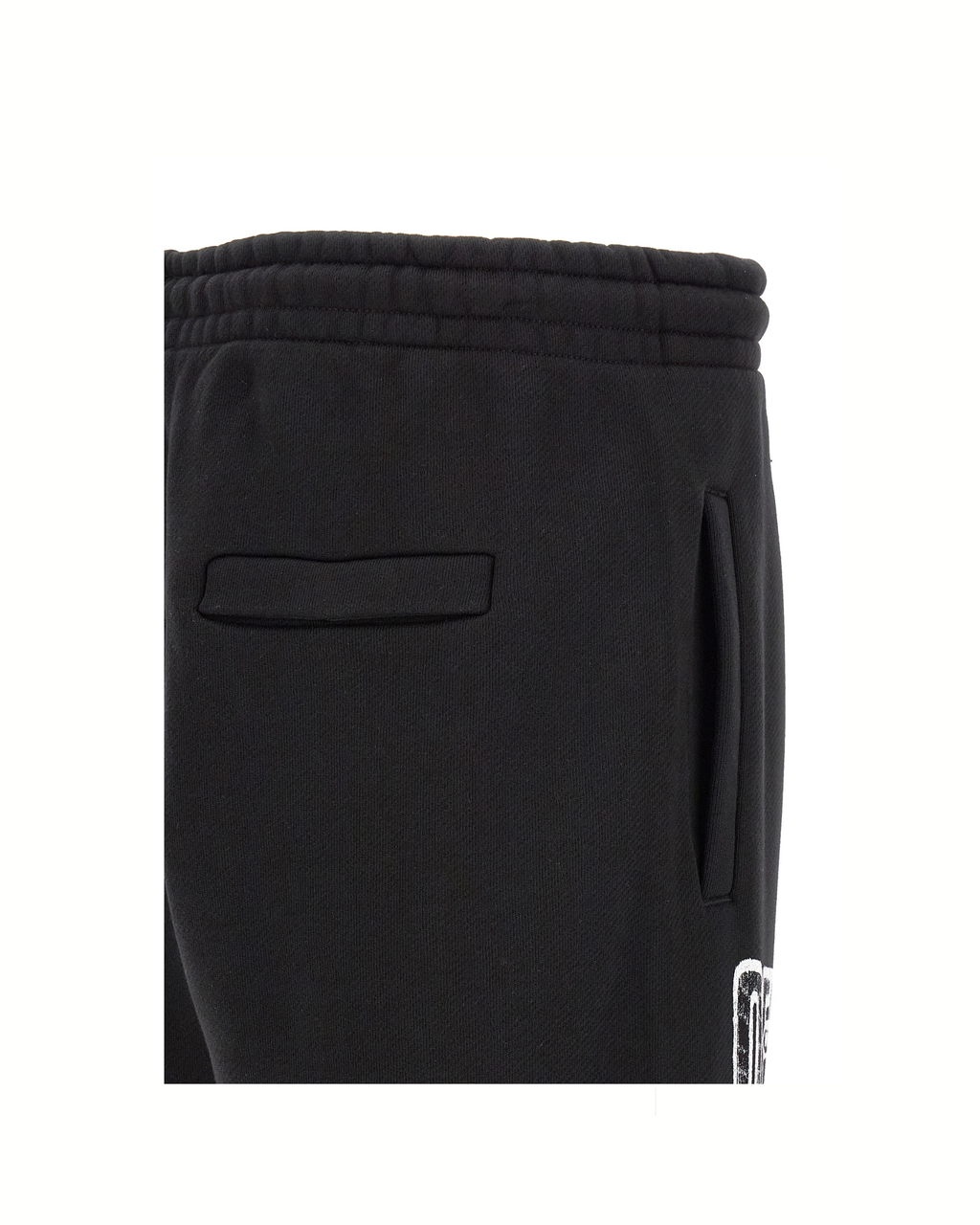 Off-White Motion Arrow Cuffed Sweatpants Black