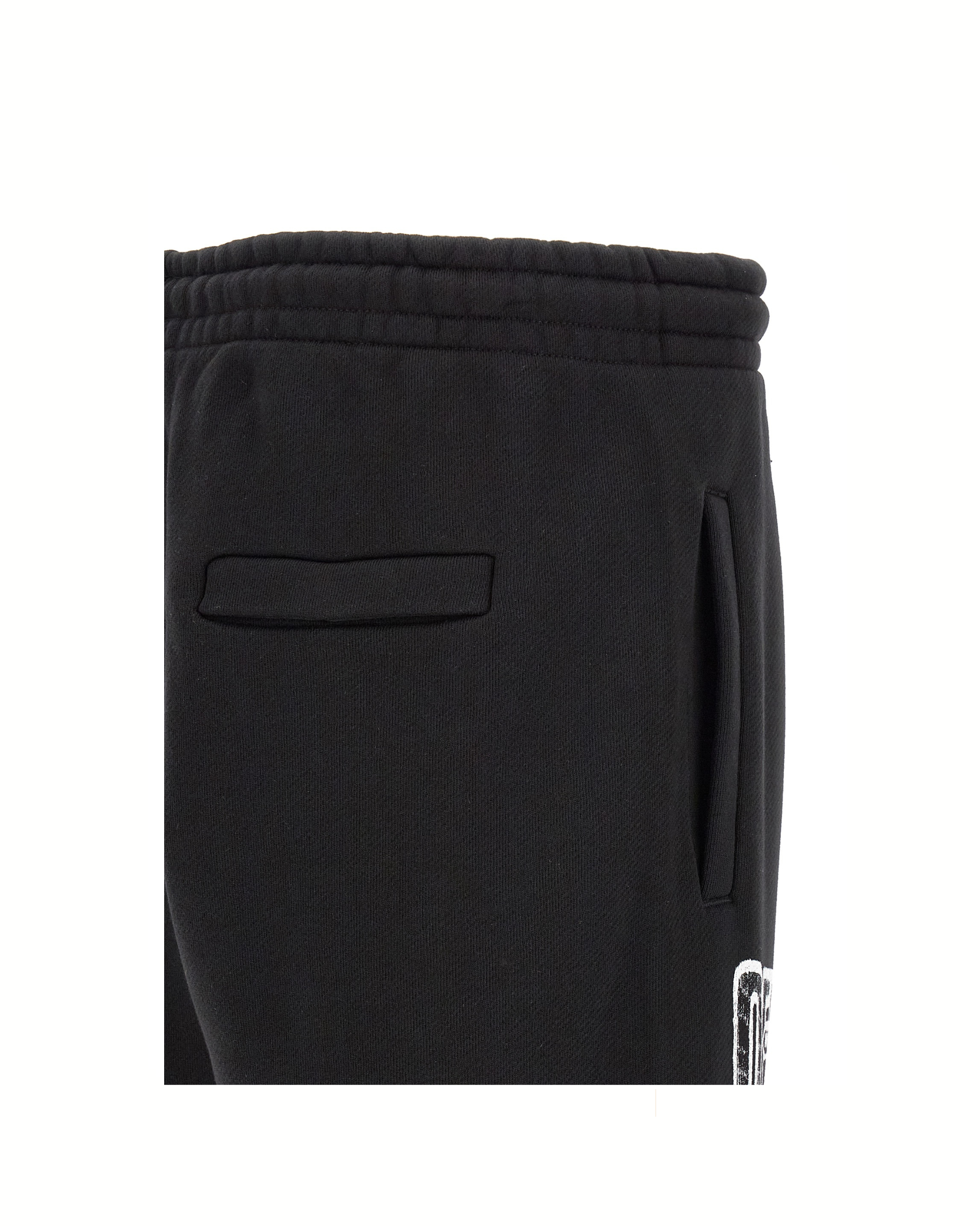 Off-White Motion Arrow Cuffed Sweatpants Black