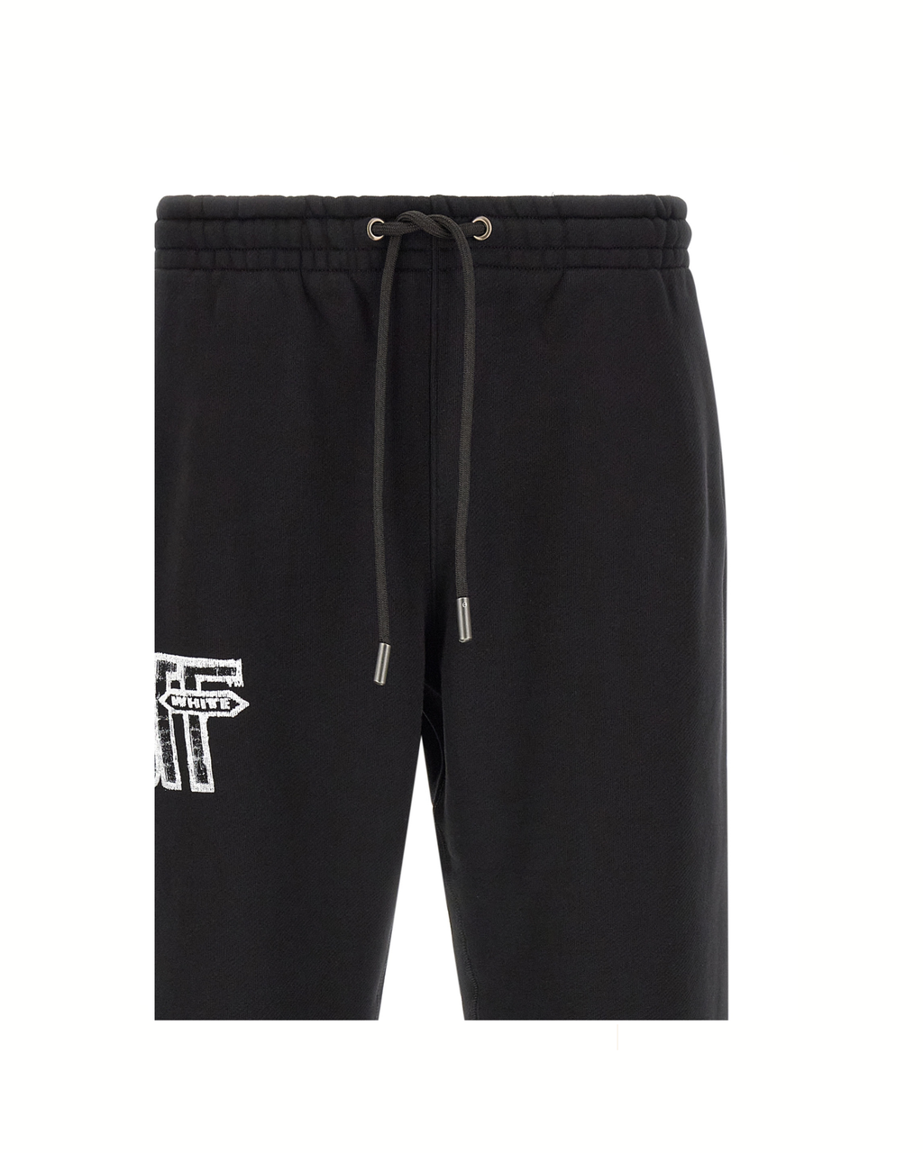 Off-White Motion Arrow Cuffed Sweatpants Black