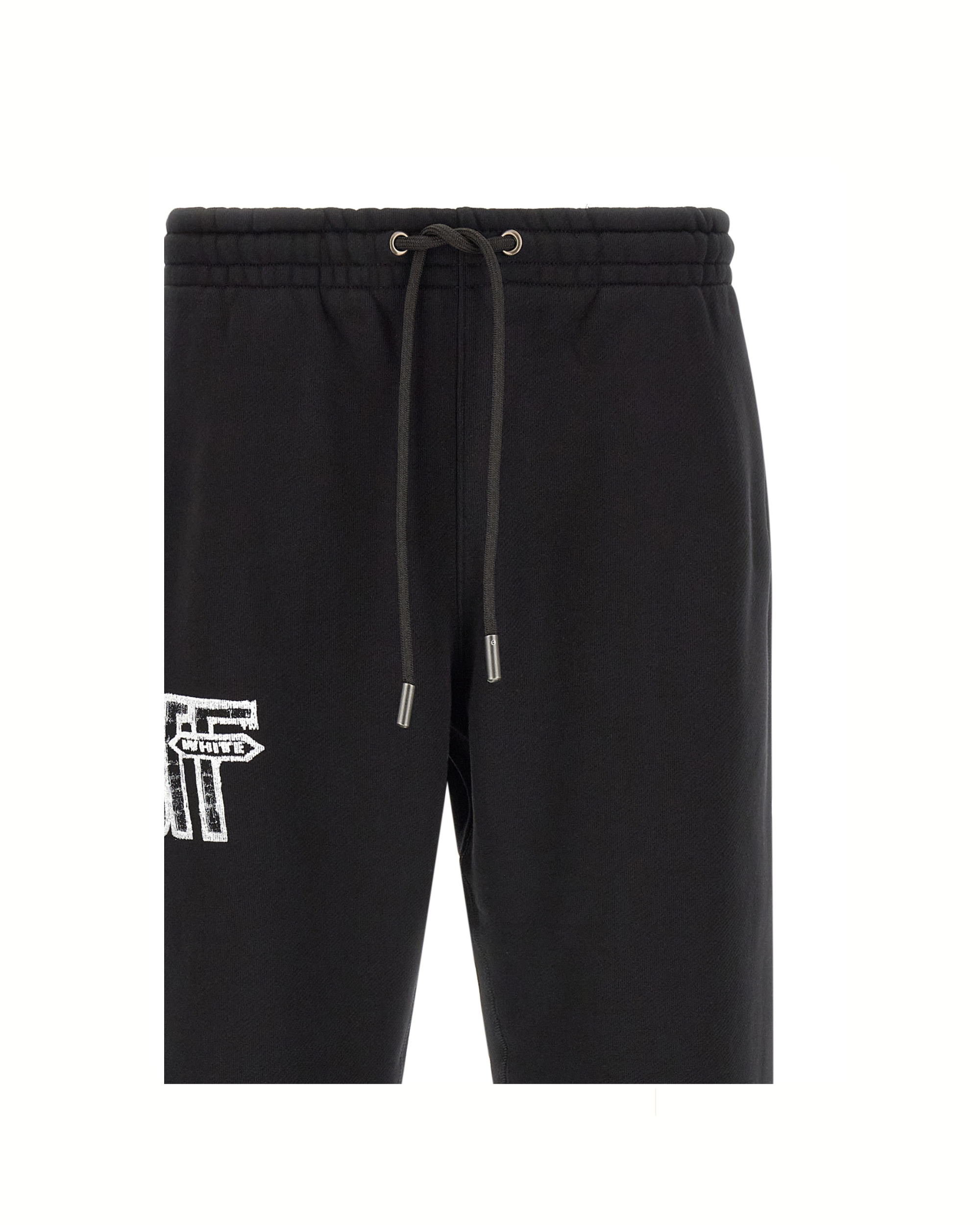 Off-White Motion Arrow Cuffed Sweatpants Black