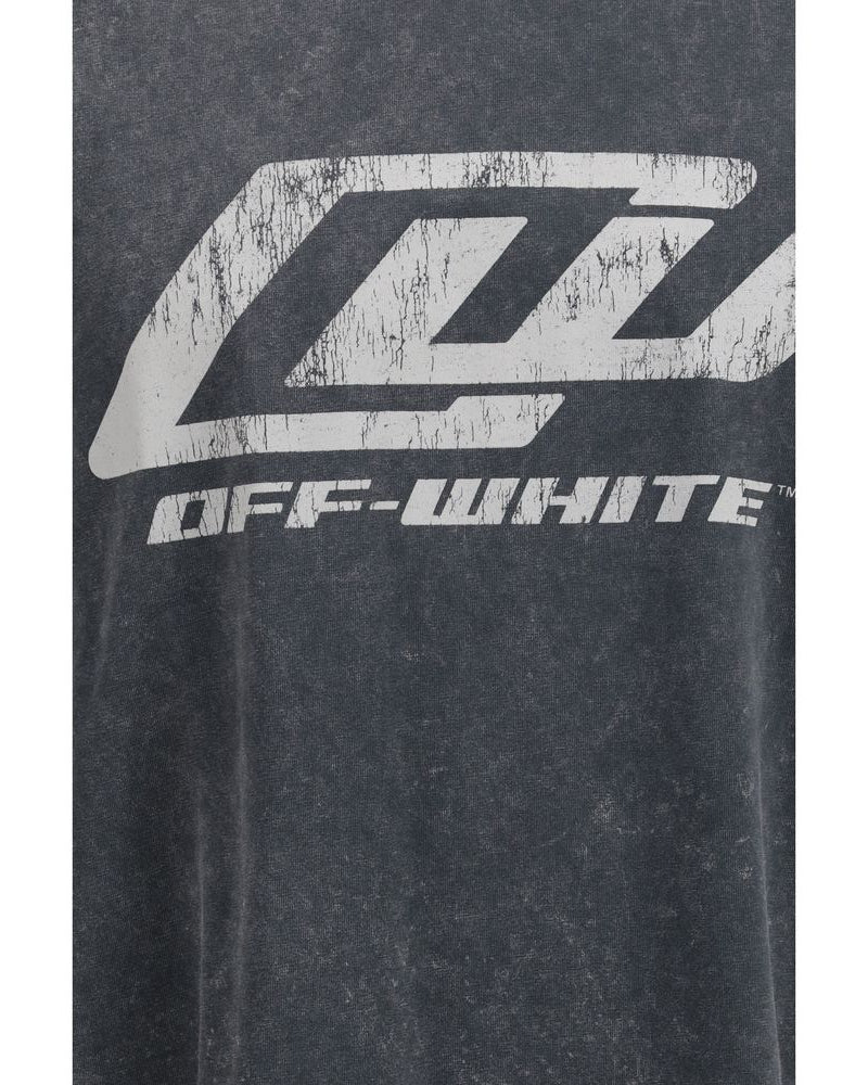 Off-White™ – Racing Skate T-Shirt Washed Black