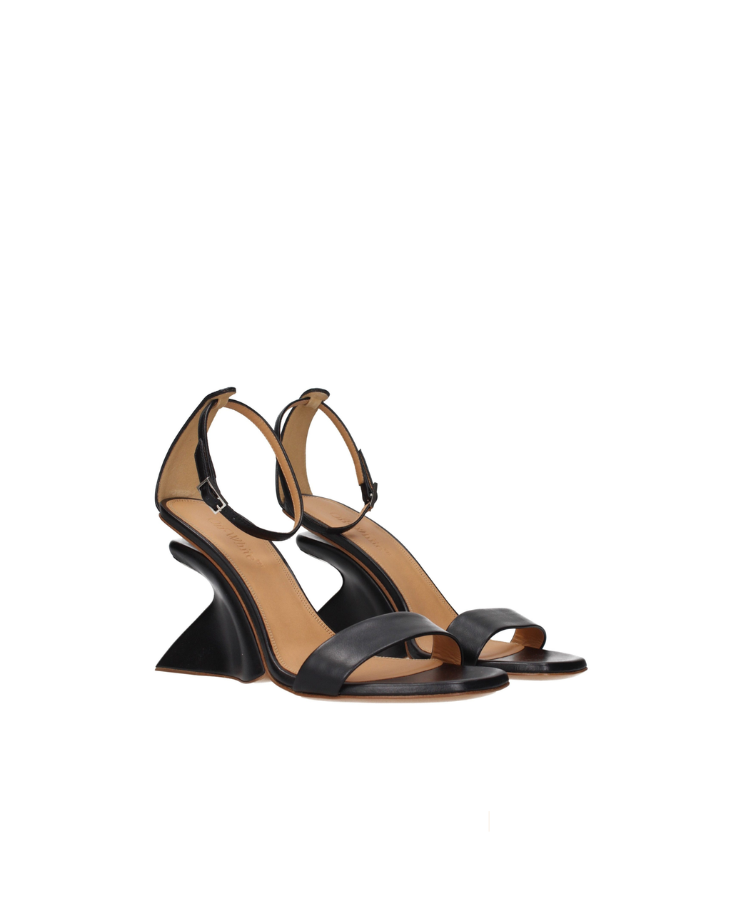 Off-White Sculptural Heel Sandals