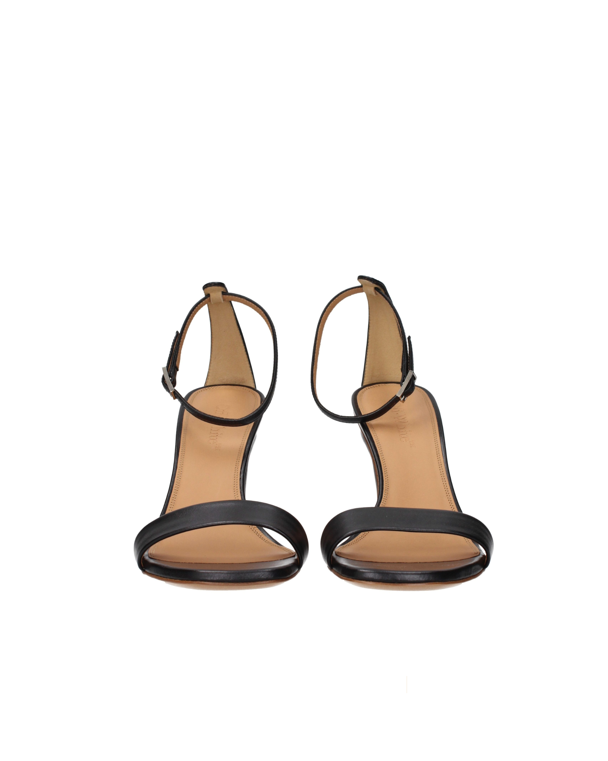 Off-White Sculptural Heel Sandals