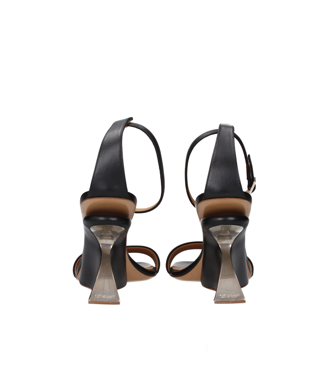 Off-White Sculptural Heel Sandals