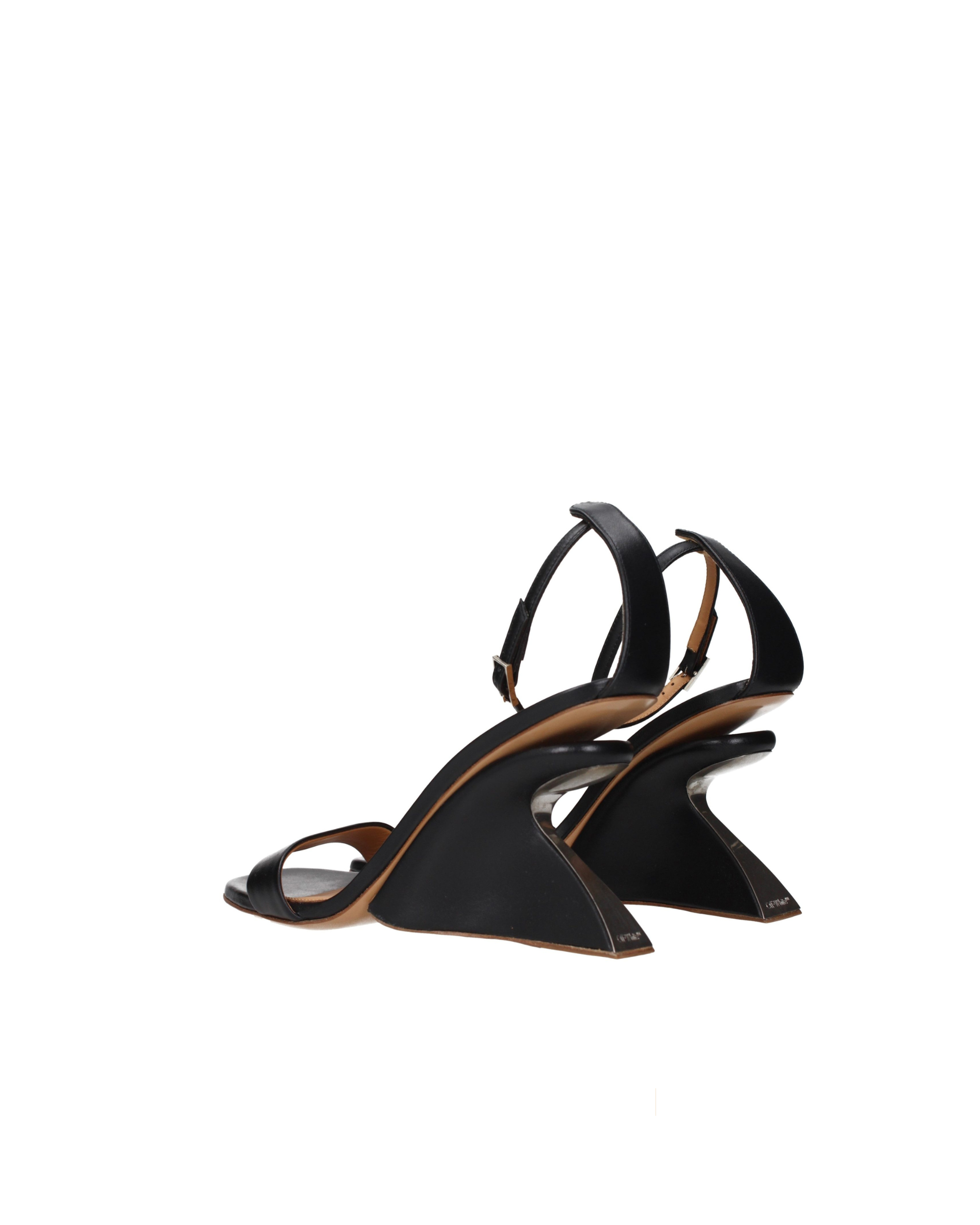 Off-White Sculptural Heel Sandals