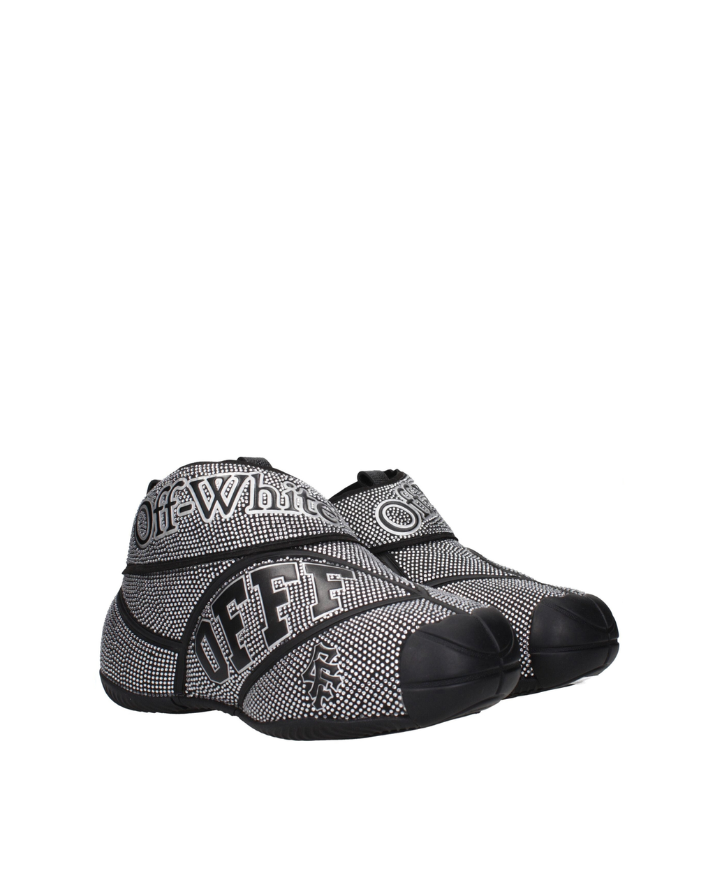 Off-White™ – Sneakers High-Top Strass Black