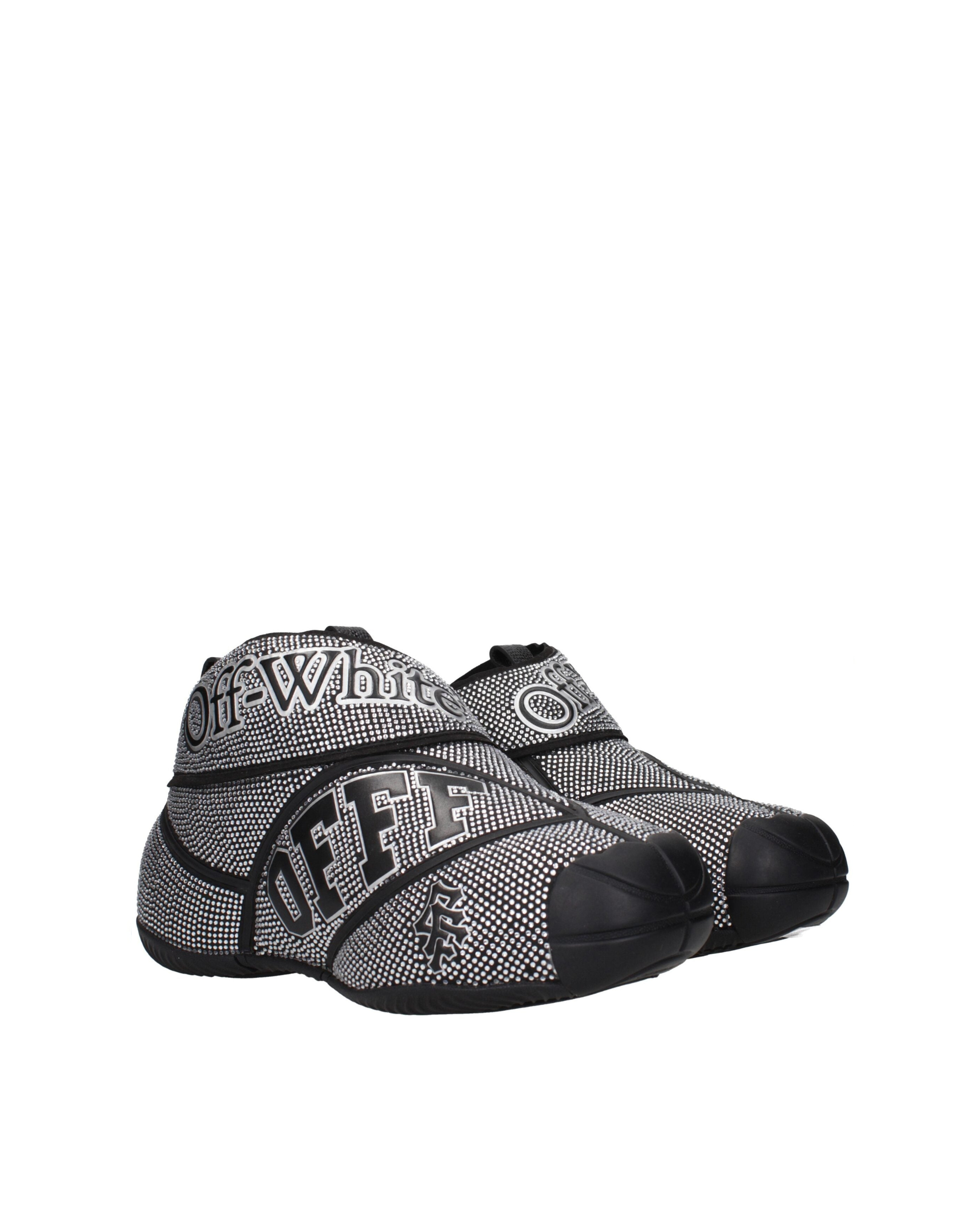 Off-White™ – Sneakers High-Top Strass Black