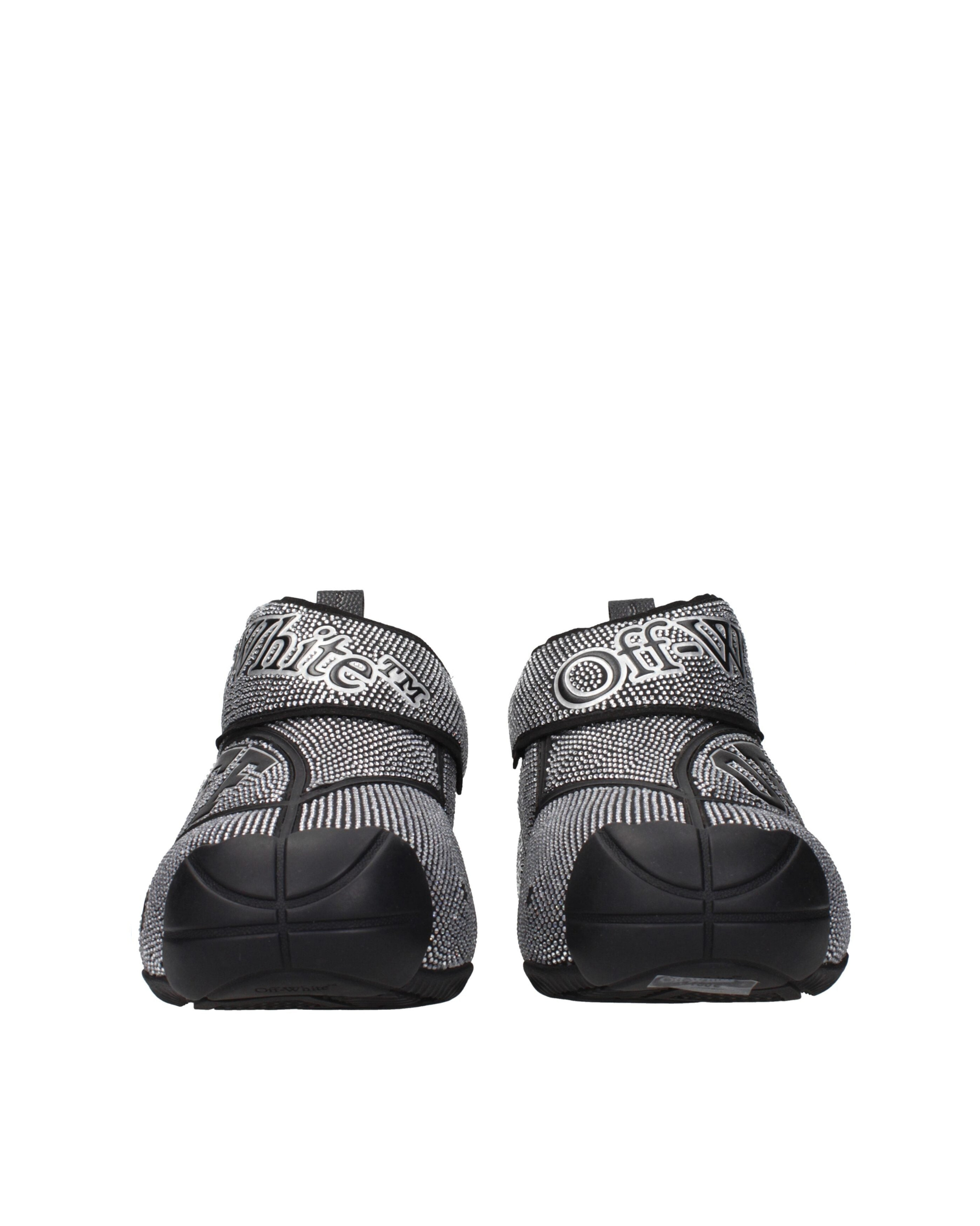 Off-White™ – Sneakers High-Top Strass Black