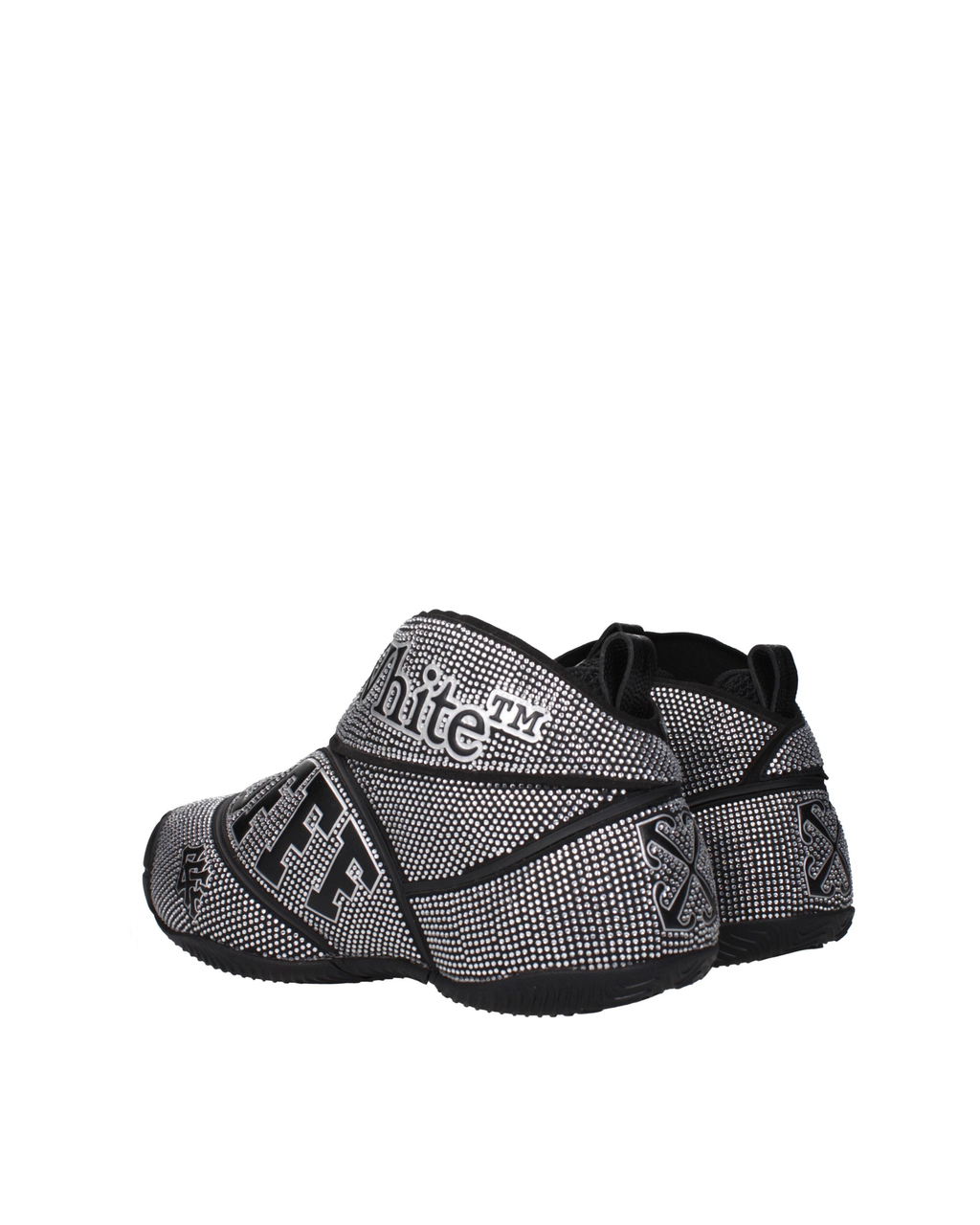 Off-White™ – Sneakers High-Top Strass Black