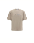 Off-White - Spices Arrow Skate T-Shirt Beige in Cotone