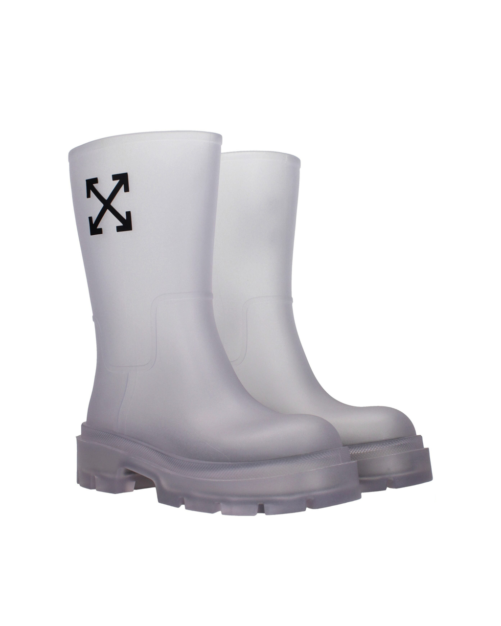 Off-White™ – Stivali Rain Boots Transparent White