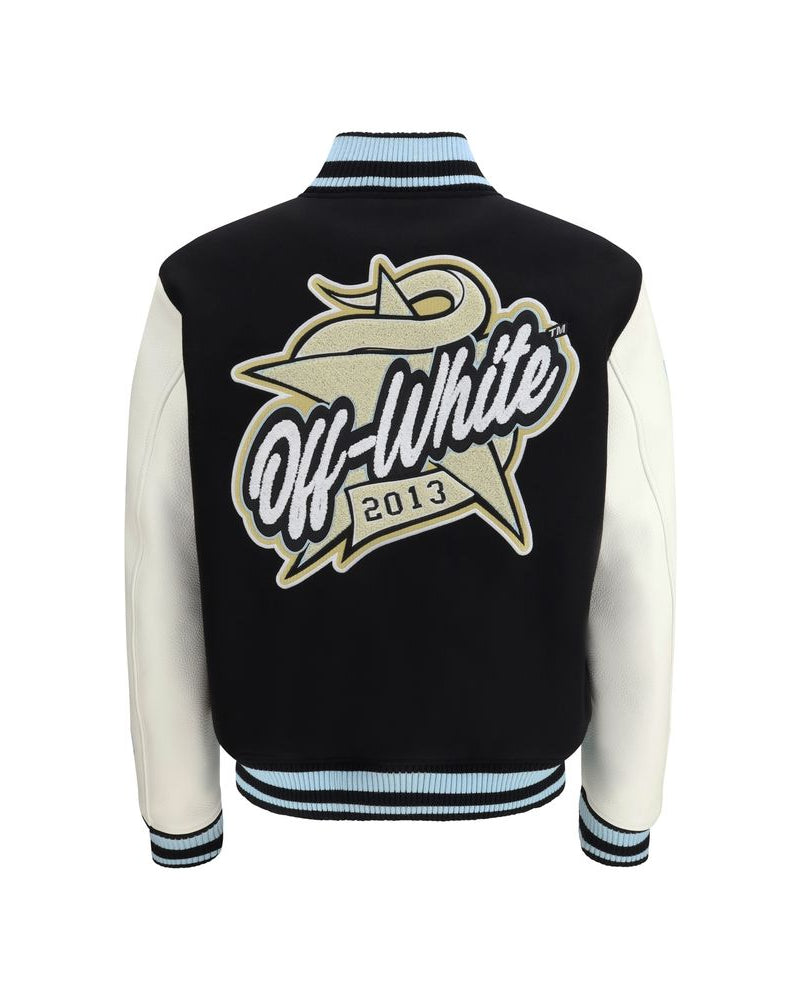 Stile-Ifs-Off-White-Varsity-Star-Logo-Jacket-Black-White