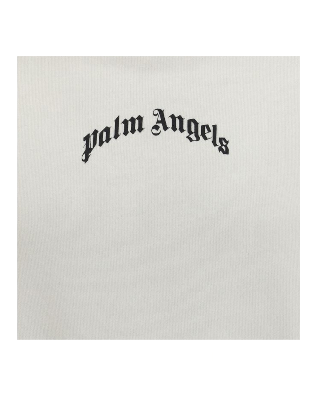 Palm Angels – Back Curved Logo Sweatshirt Ivory