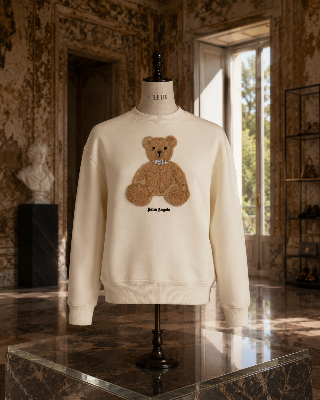 Palm Angels – Bear Patch Sweatshirt