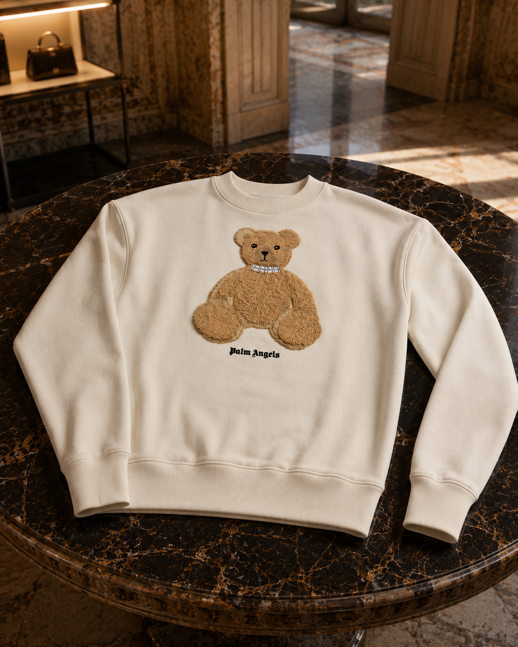 Palm Angels – Bear Patch Sweatshirt
