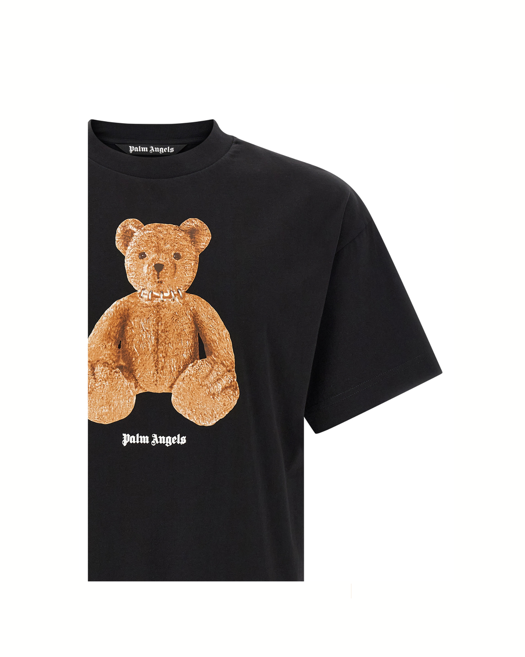 Palm Angels Bear Print T-Shirt Black