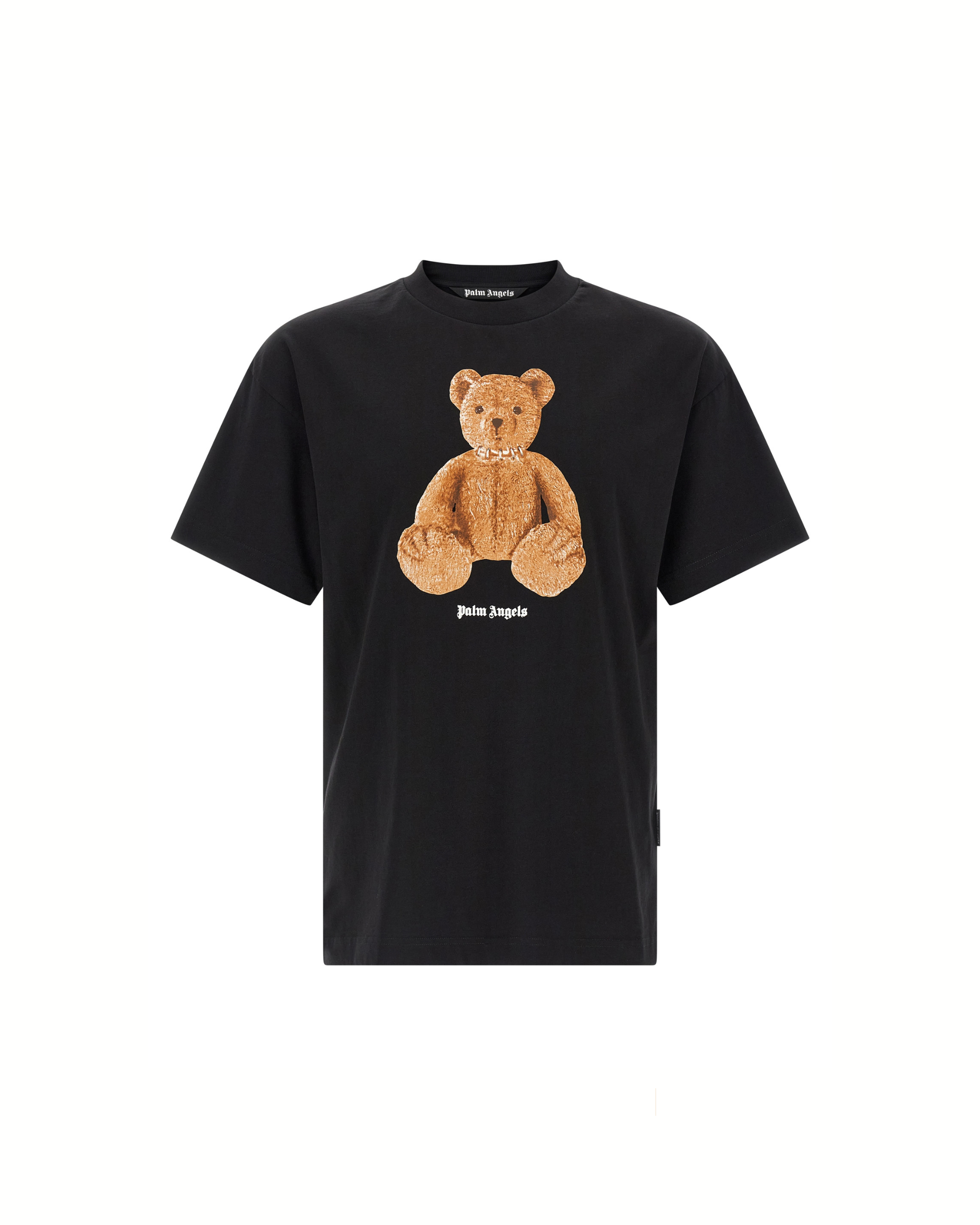 Palm Angels Bear Print T-Shirt Black