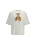 Palm Angels – Bear Print T-Shirt Ivory