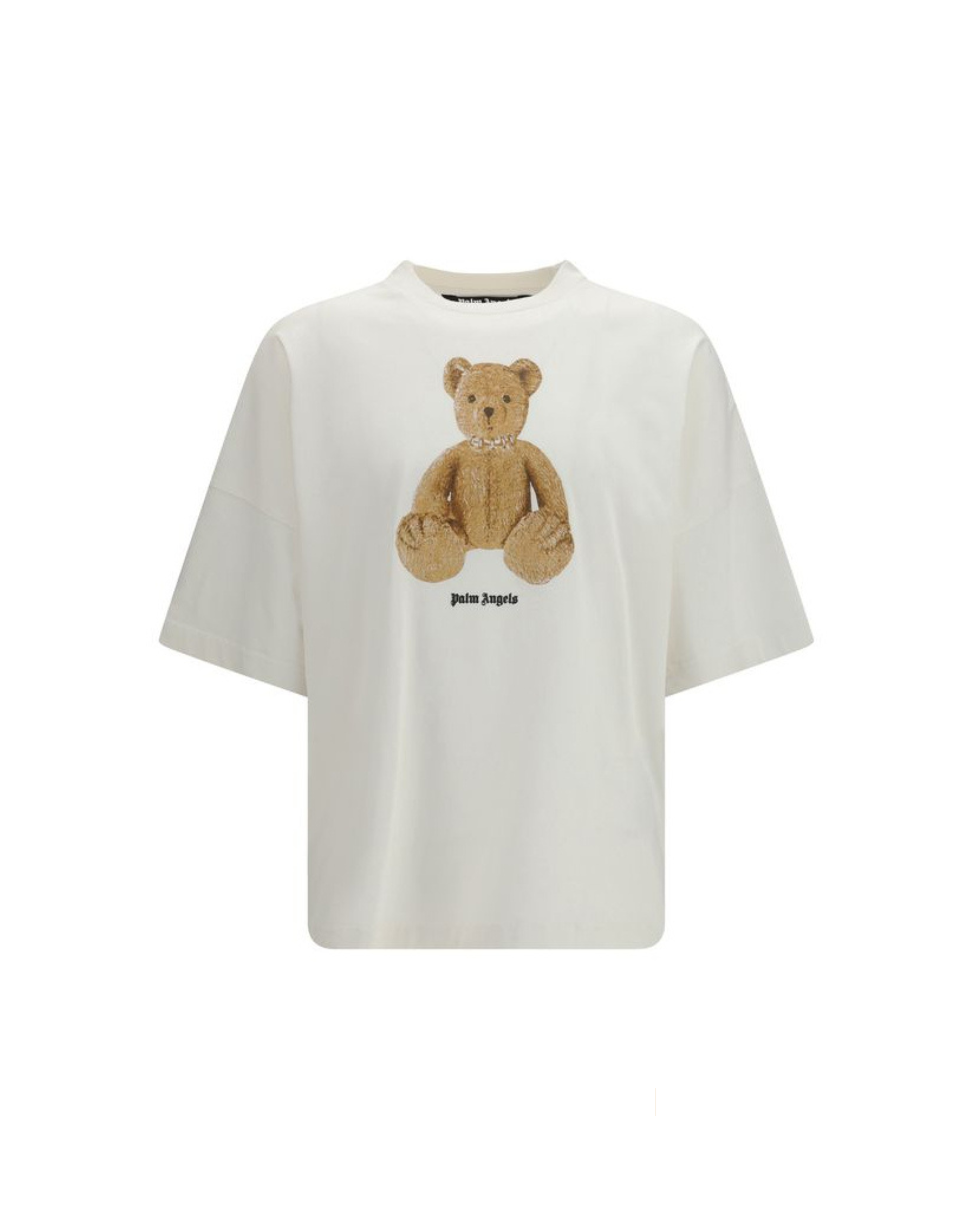 Palm Angels – Bear Print T-Shirt Ivory